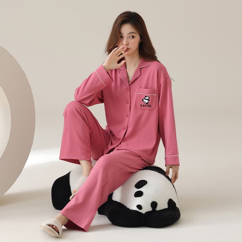 Пижама MIIOW Pink Red Women's Pajama Sets - изображение 3