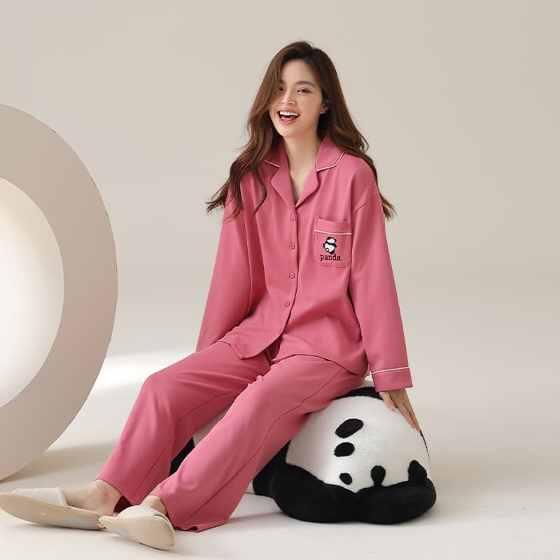 Пижама MIIOW Pink Red Women's Pajama Sets - изображение 2