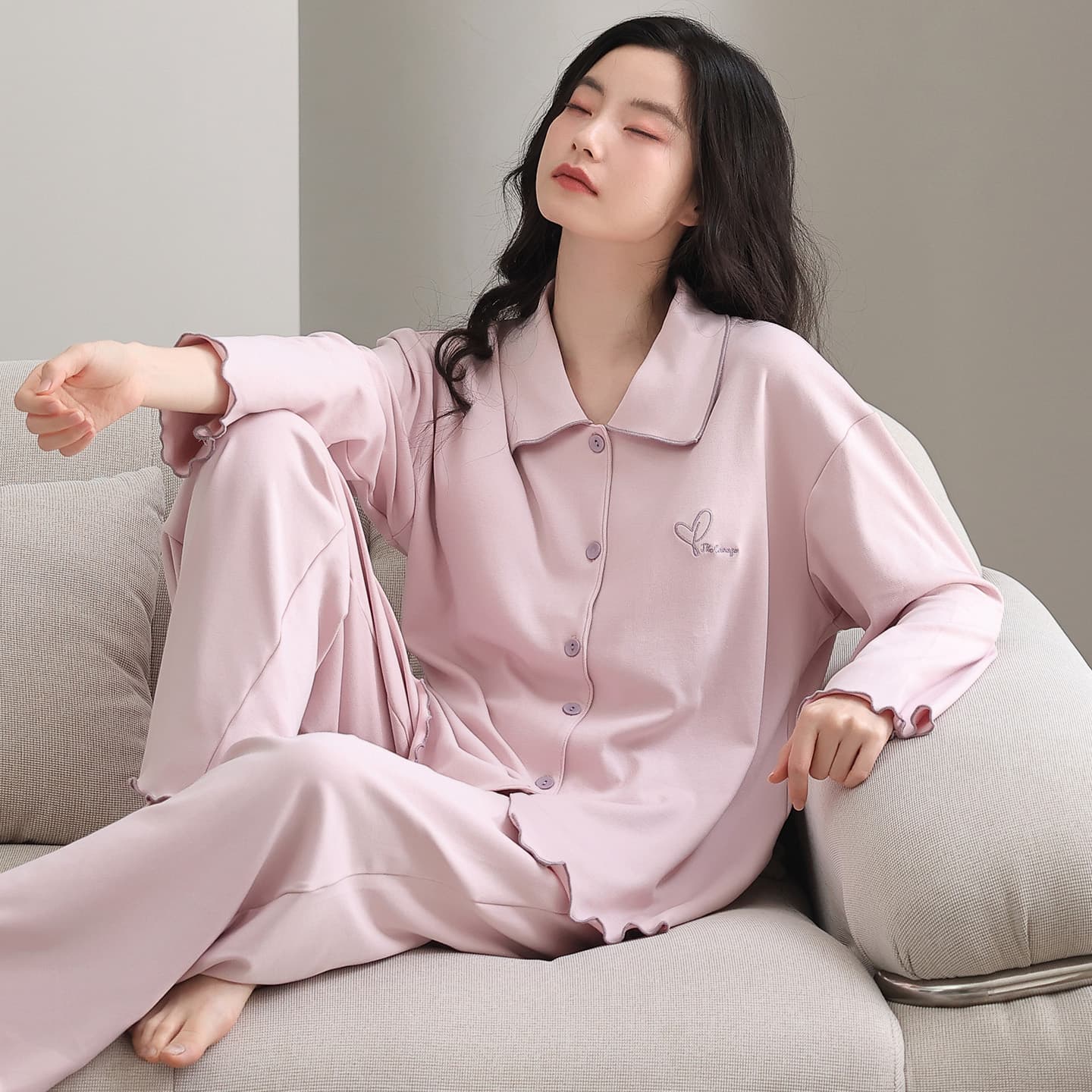 Пижама MIIOW Pink Women's Pajama Sets MIIOW Розовый Женский Комплект Пижам - изображение 6