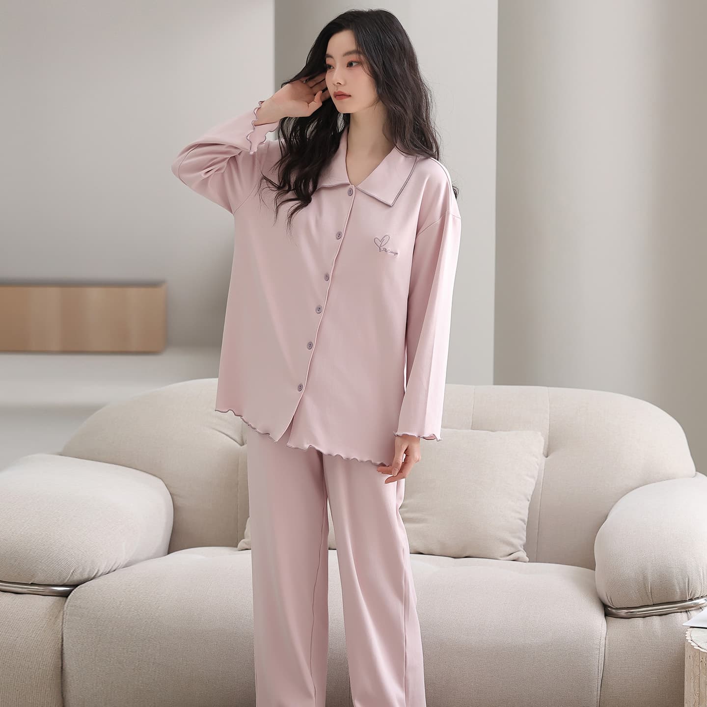 Пижама MIIOW Pink Women's Pajama Sets MIIOW Розовый Женский Комплект Пижам - изображение 7