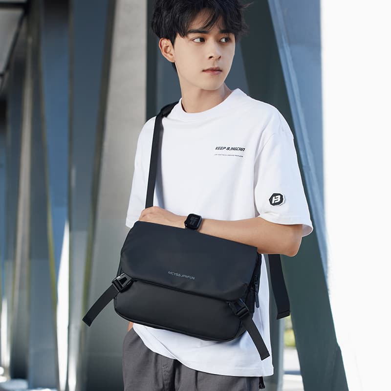 Сумка через плечо MCYS＆JPN Black Sling Bag - изображение 6