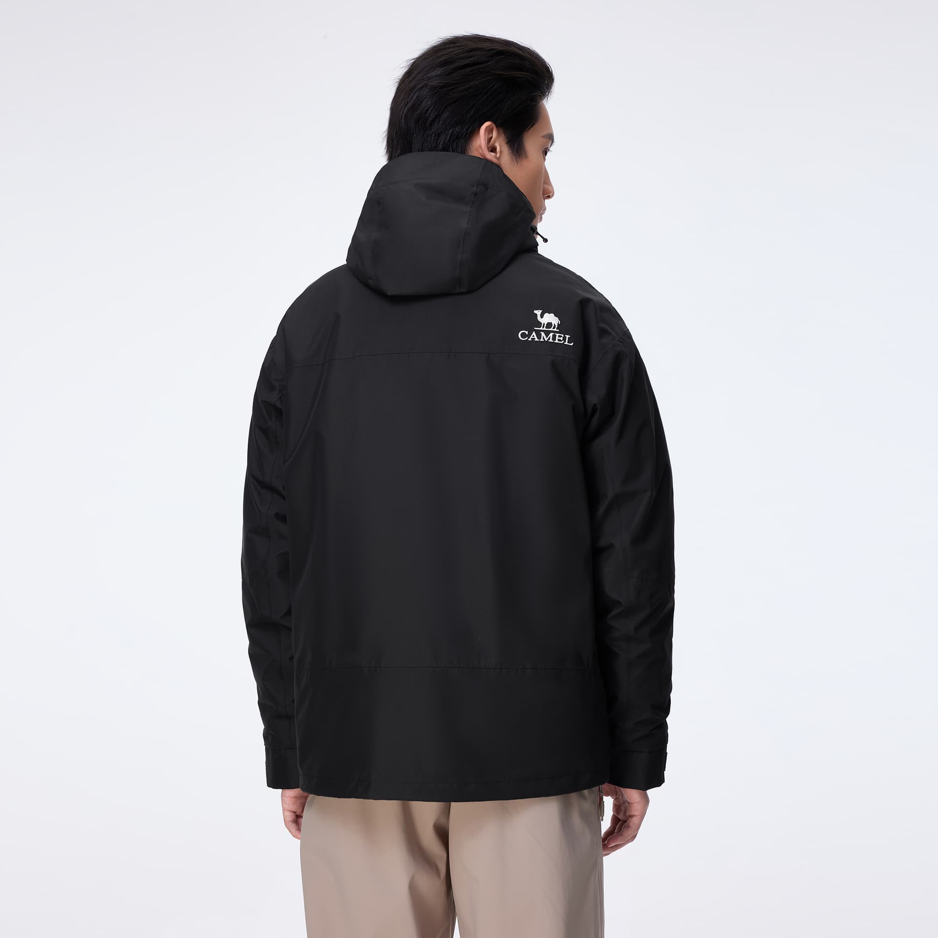 Демисезонная куртка CAMEL Outdoor All-Weather NR99 Водонепроницаемый Устойчивый к пятнам Многоцветный Термошерсть Съемный 3 в 1 Ветровка Мужской - изображение 5