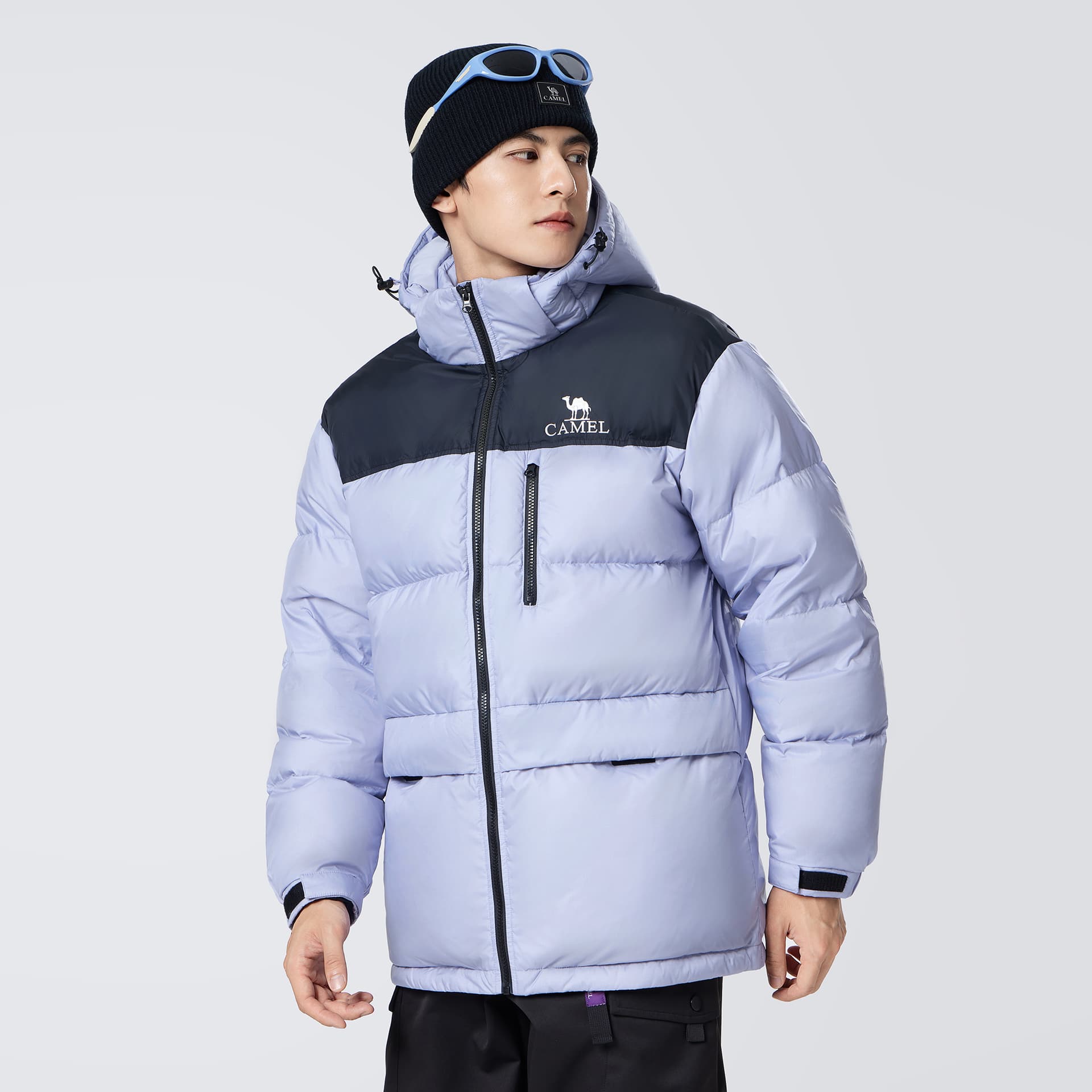 Зимняя куртка Верблюжий цвет Warm Fleece Collection Пуховик Унисекс - изображение 4