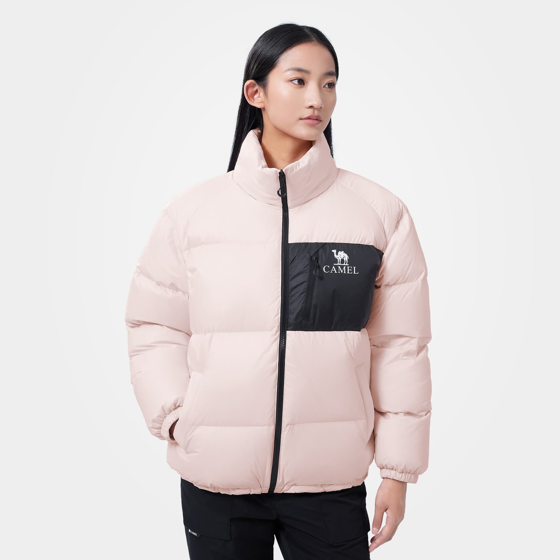 Зимняя куртка Camel Capsule Down Jacket Unisex Верблюжий цвет капсулы пуховик унисекс - изображение 6