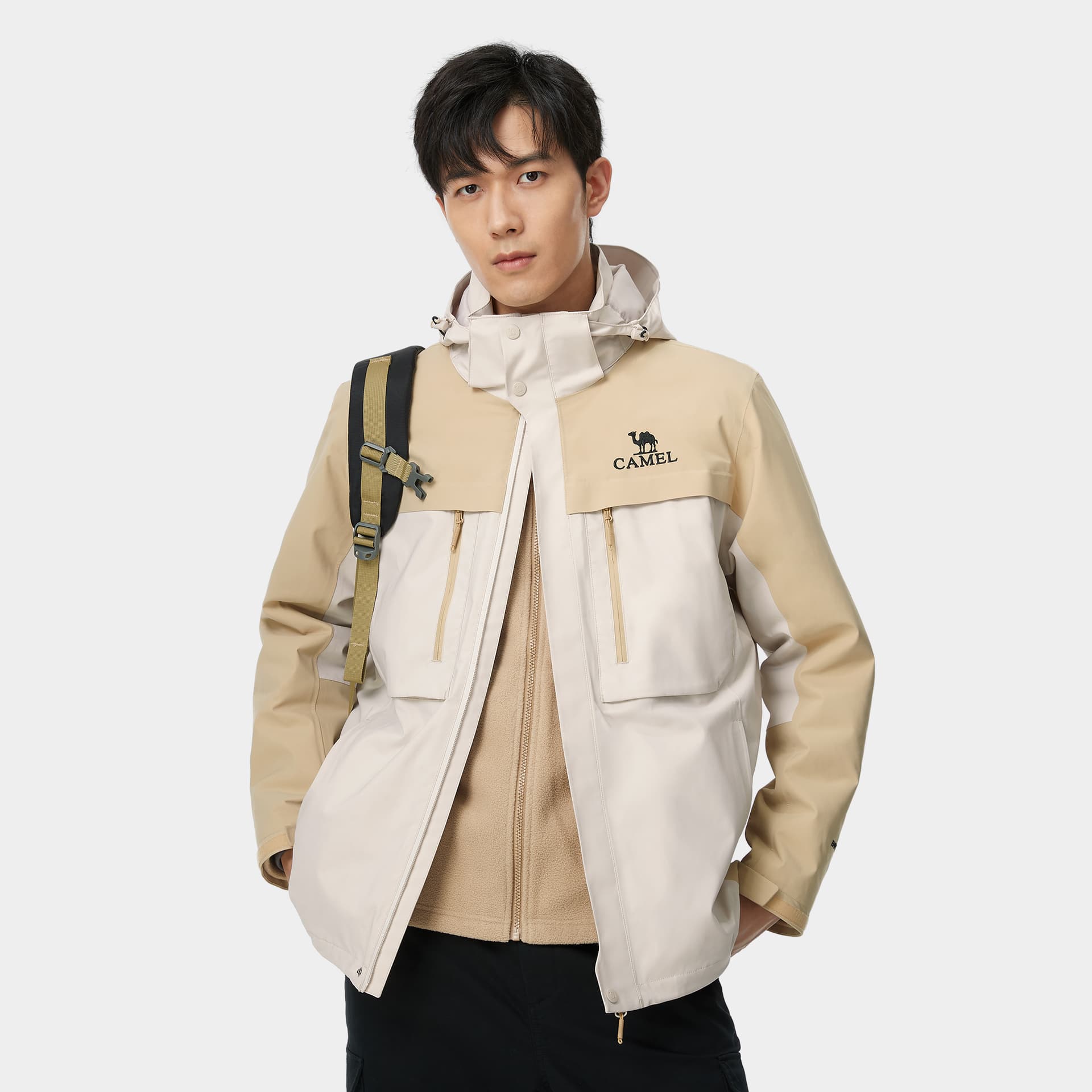 Демисезонная куртка CAMEL Logo - изображение 4