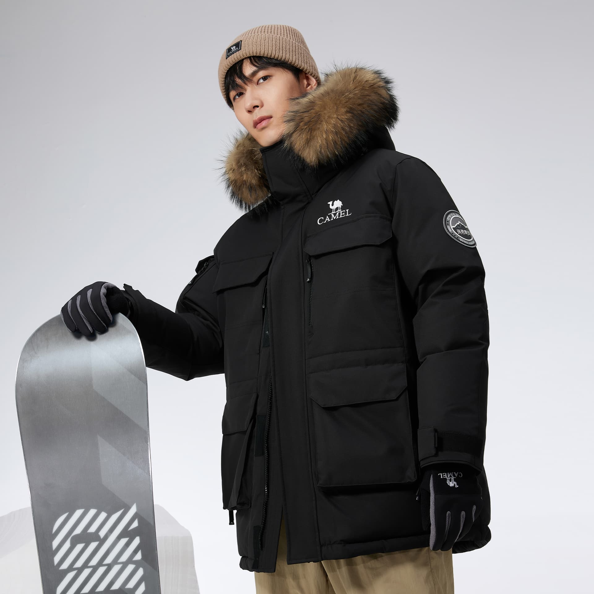 Зимняя куртка Camel Mount Everest Collection Унисекс Пуховики - изображение 10