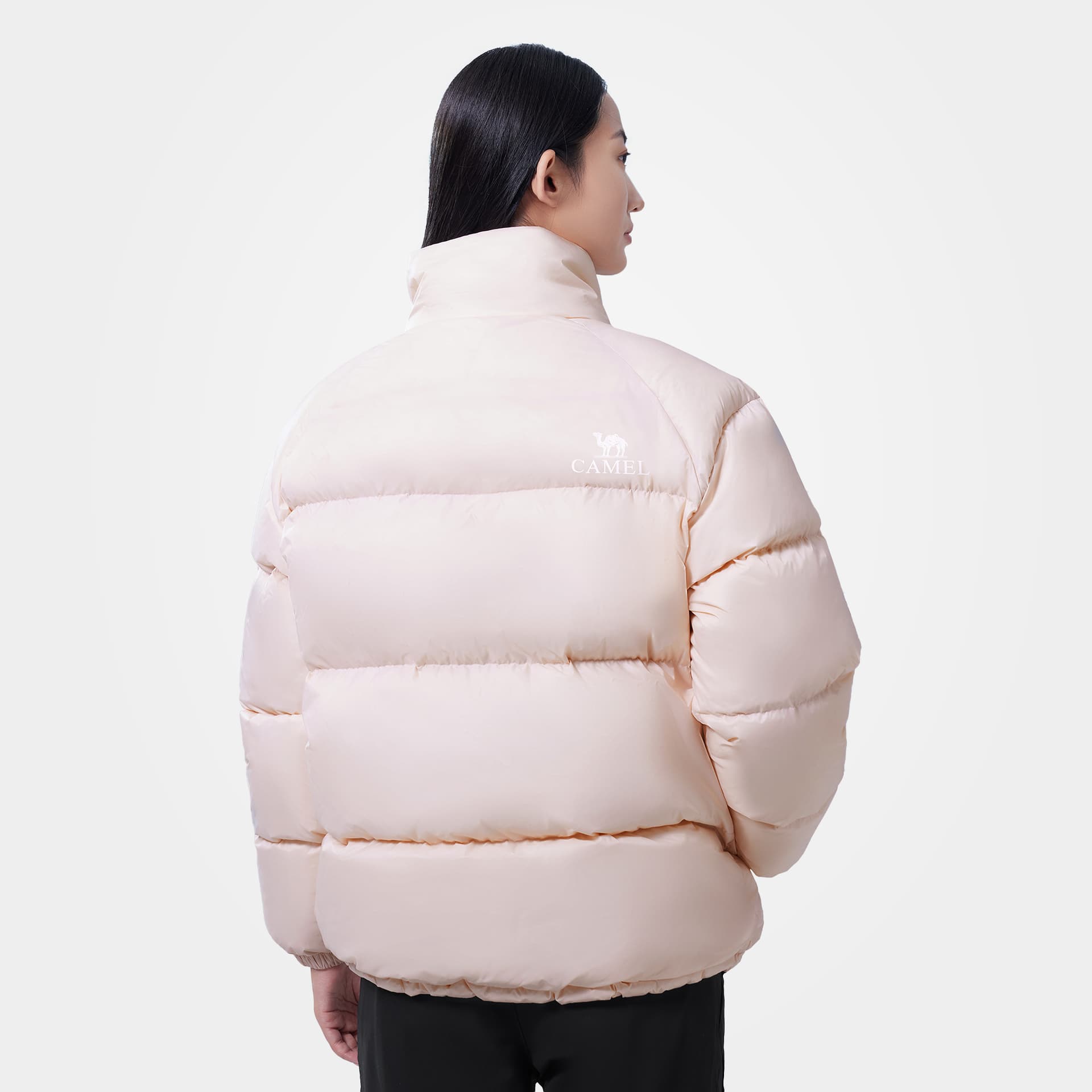 Зимняя куртка Camel Capsule Down Jacket Unisex Верблюжий цвет капсулы пуховик унисекс - изображение 4