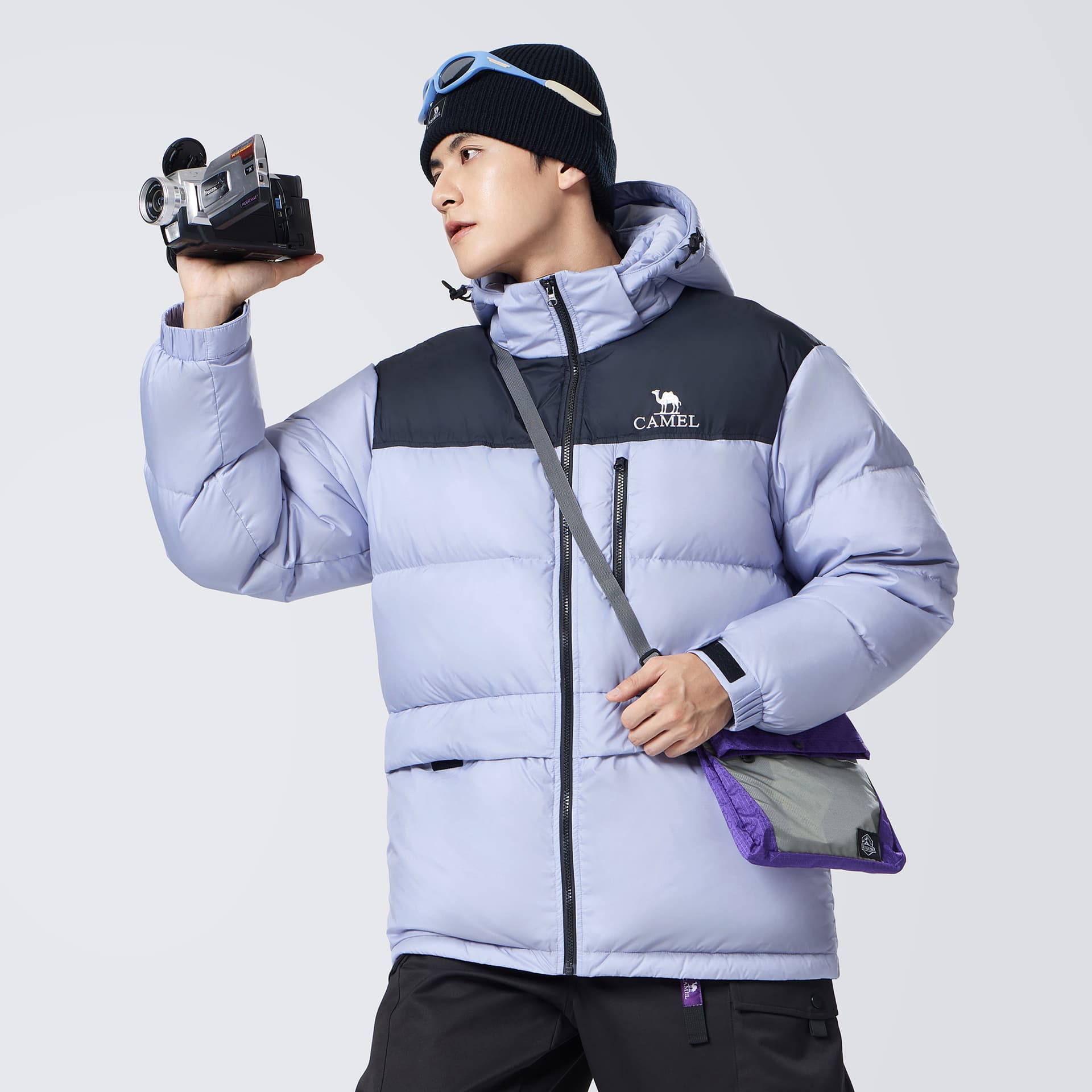Зимняя куртка Верблюжий цвет Warm Fleece Collection Пуховик Унисекс - изображение 6