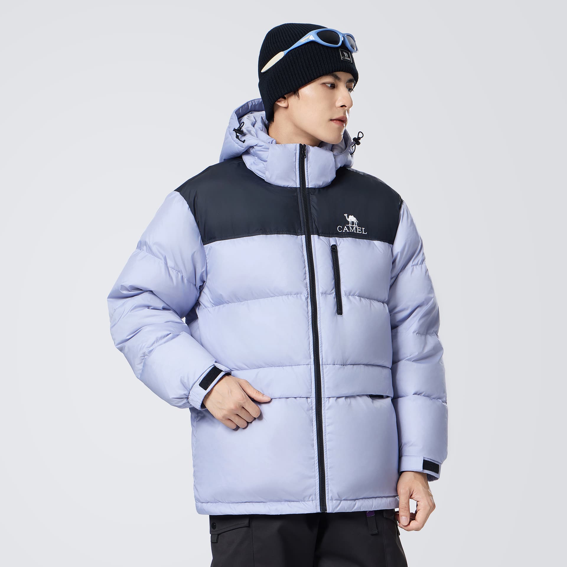 Зимняя куртка Верблюжий цвет Warm Fleece Collection Пуховик Унисекс - изображение 3