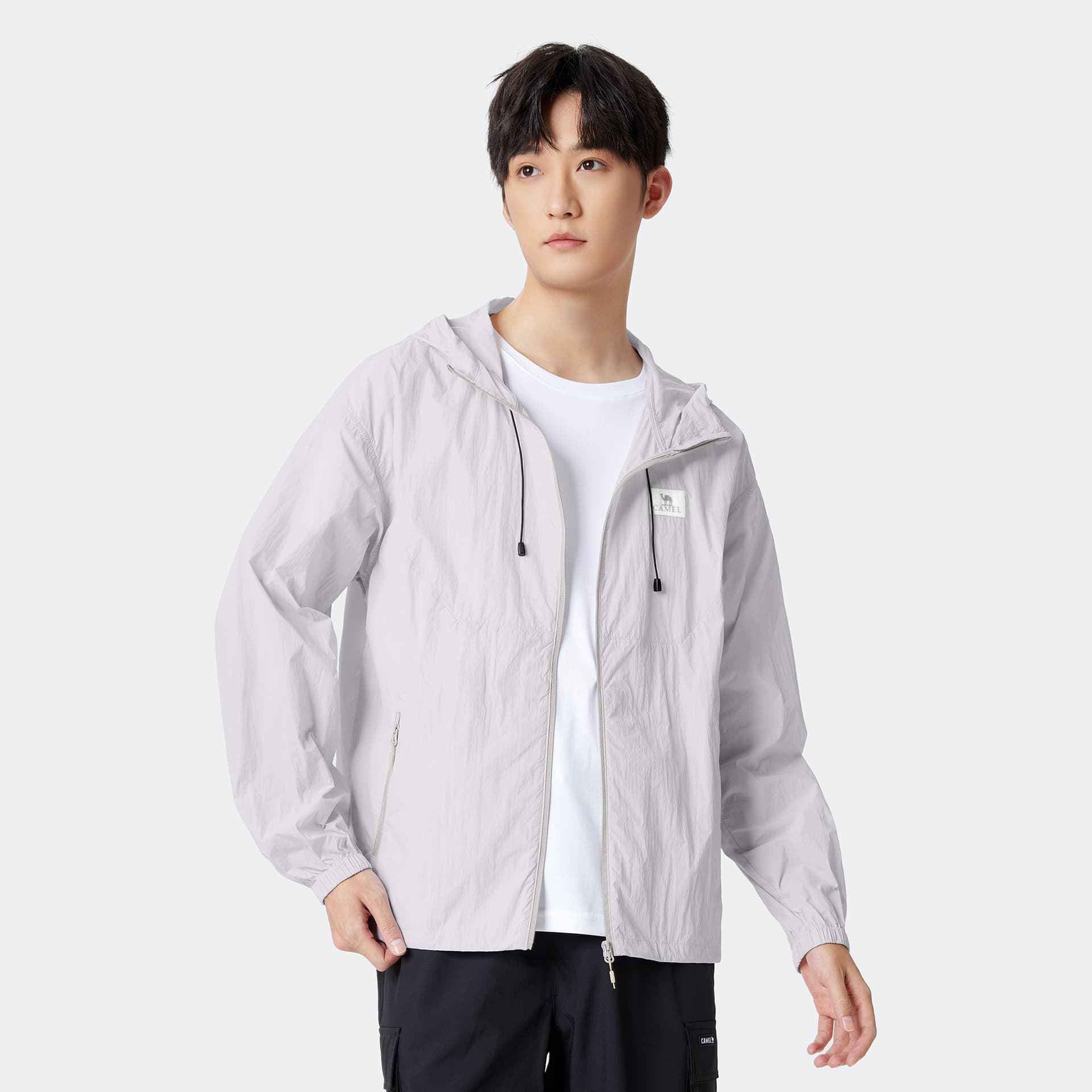 Легкая ветровка CAMEL Urban technical clothing Cooling lightweight breathable UPF50+ jacket Unisex - изображение 7