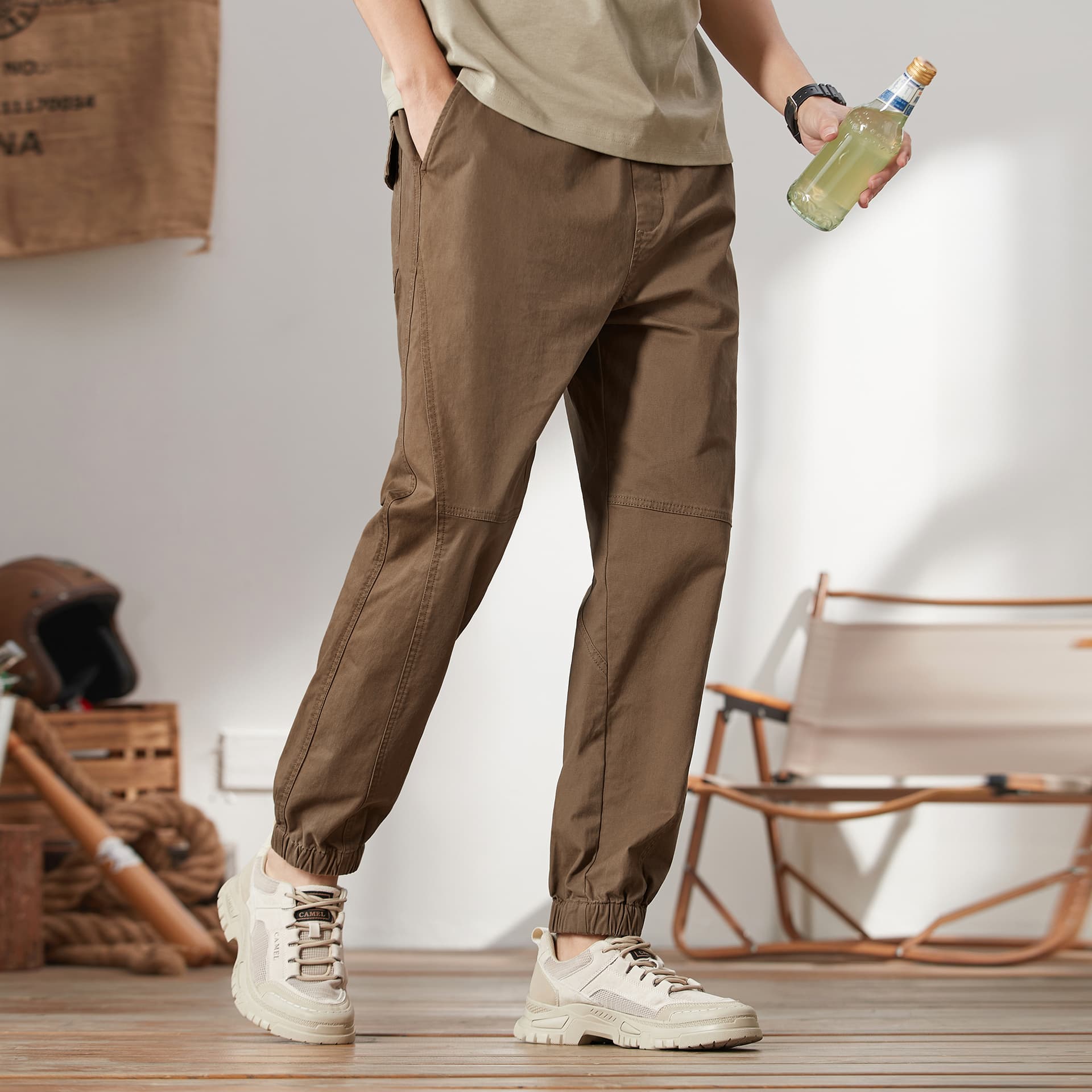 Штаны Urban Function Series Карго Брюки Мужские Camel - изображение 16