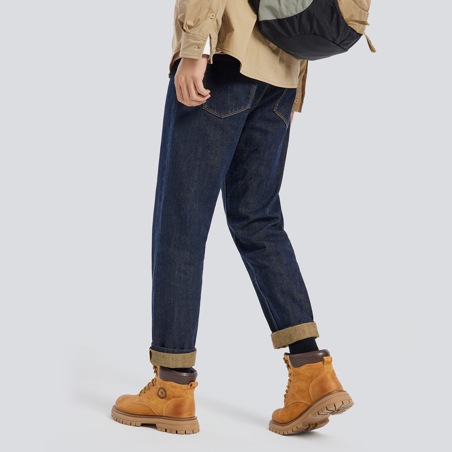 Штаны CAMEL Urban Function Series Темно-синий Мужские Джинсы - изображение 5