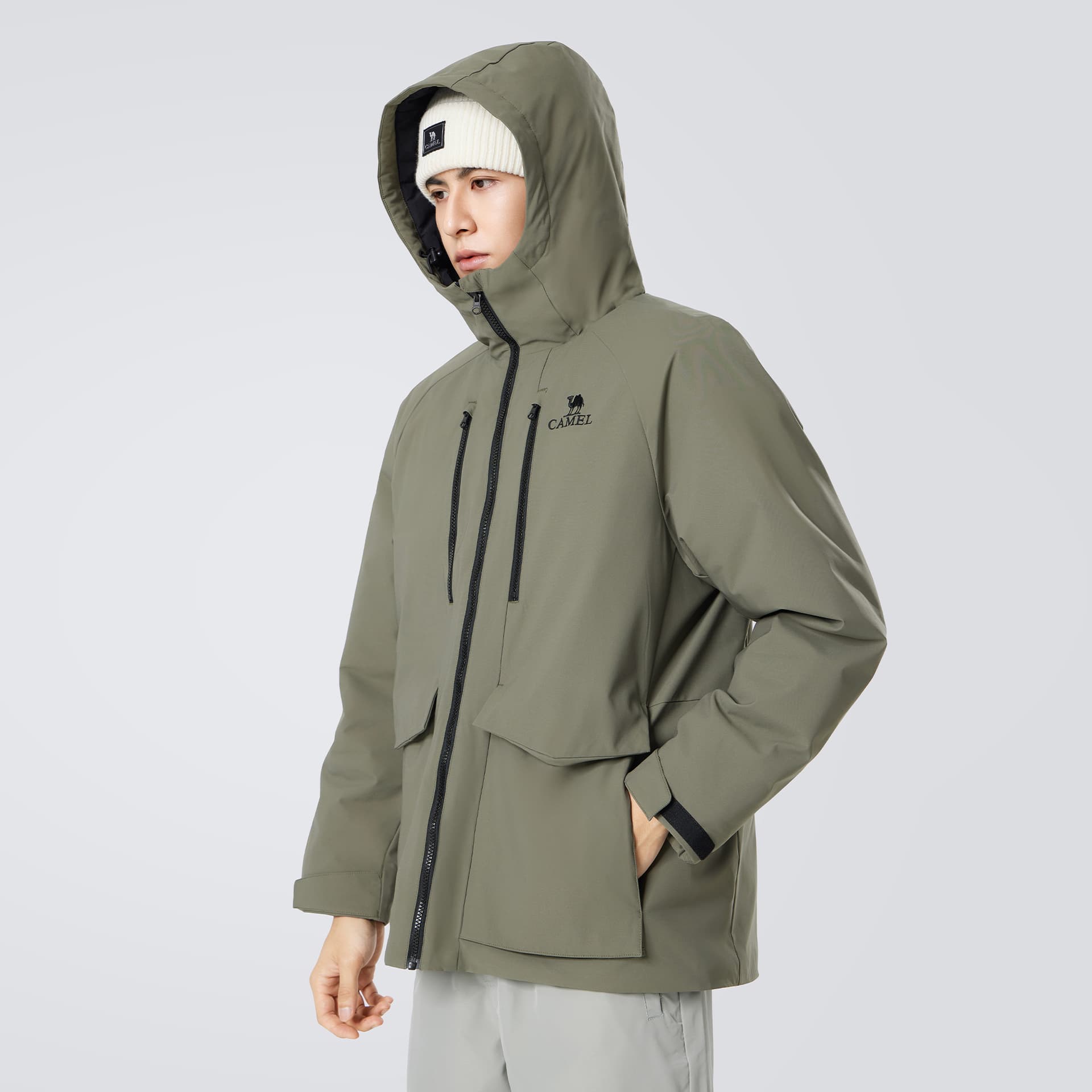 Зимняя куртка пуховик CAMEL Urban Function Series Унисекс Объемные куртки (пуфы) - изображение 6