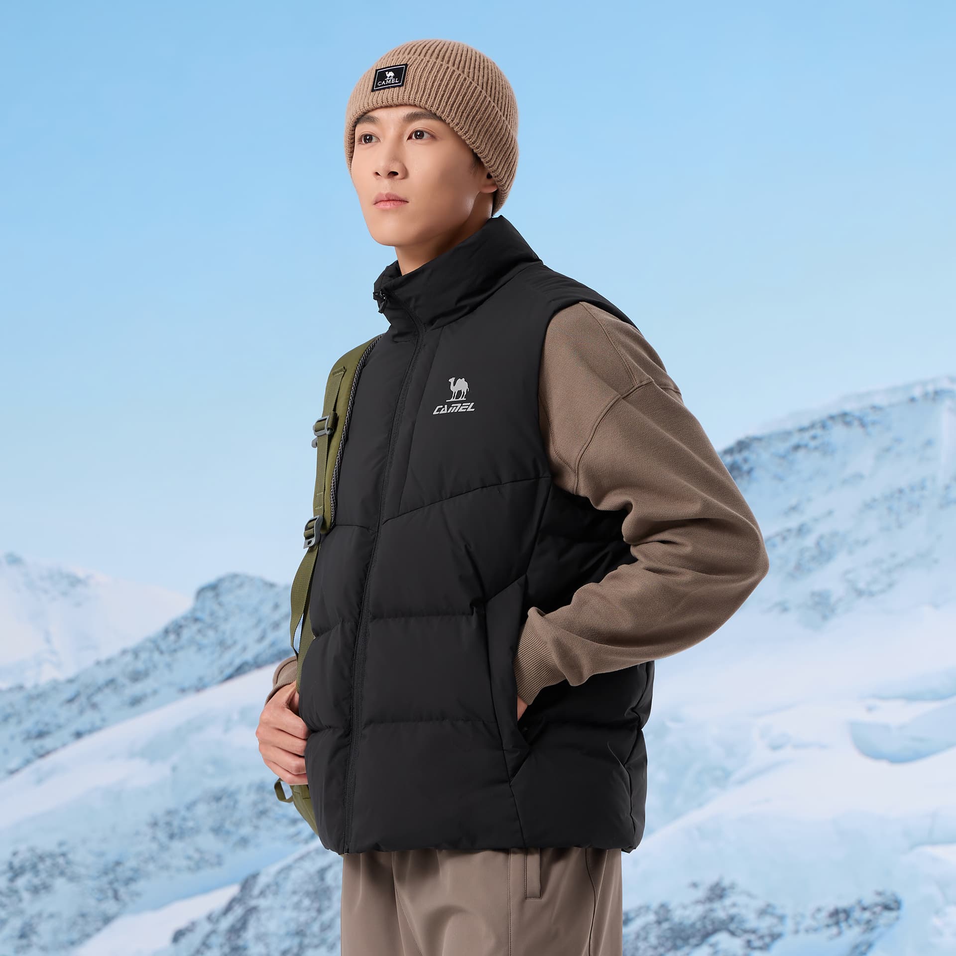 Жилет Camel Warm Fleece Collection Мужской жилет - изображение 9
