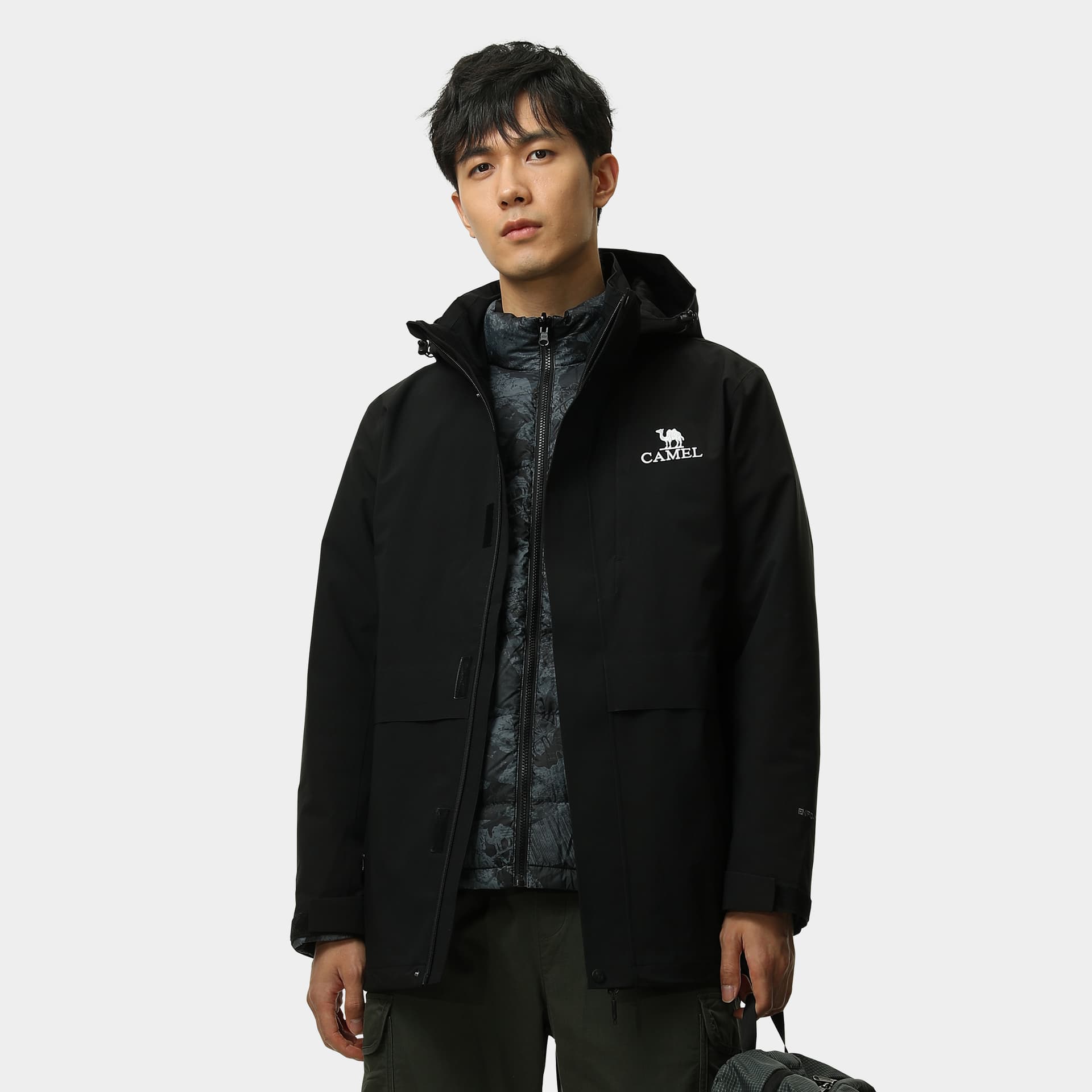 Демисезонная куртка CAMEL Logo - изображение 4