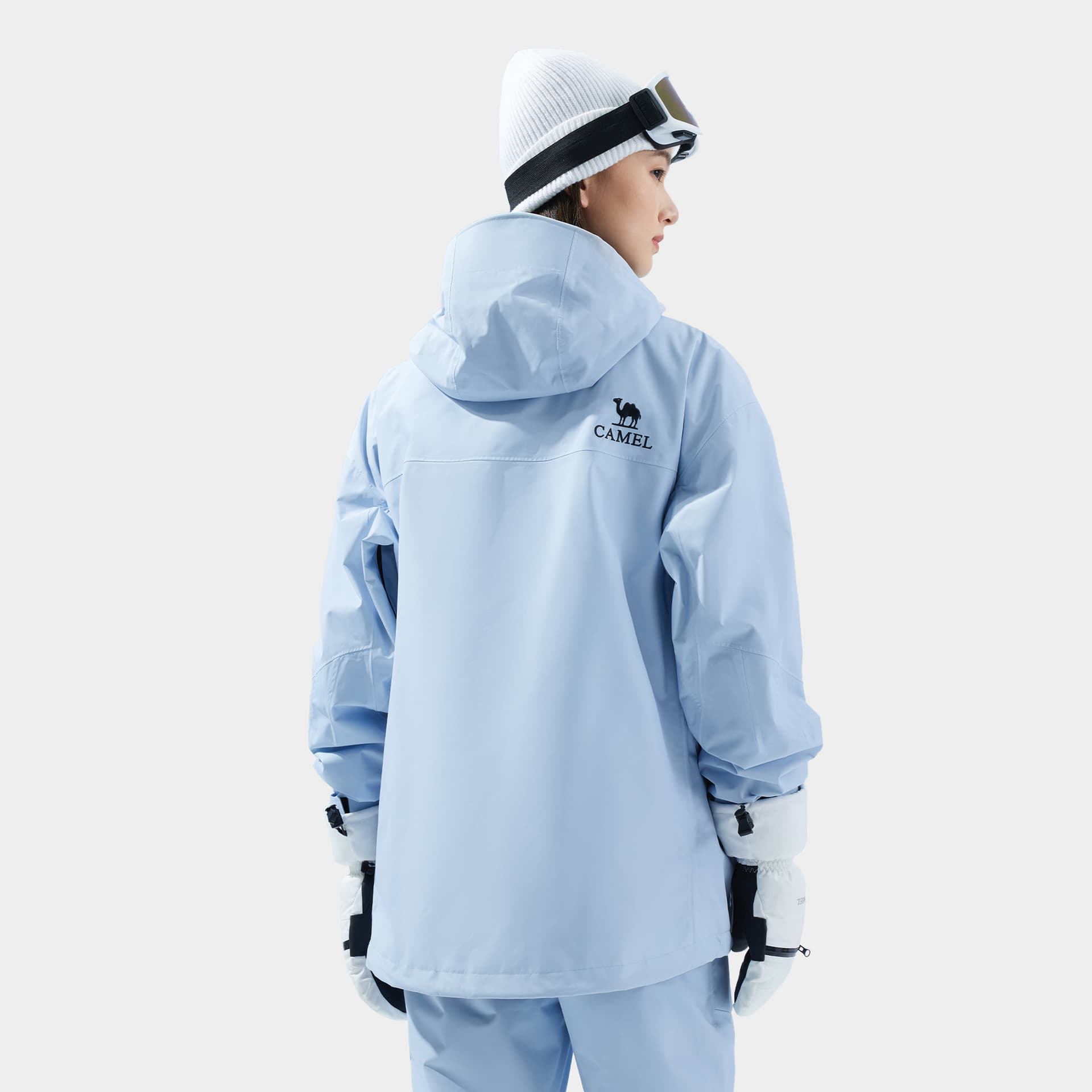 Горнолыжный костюм Верблюжий цвет Snow Eagle Collection SKI Топ Унисекс - изображение 4