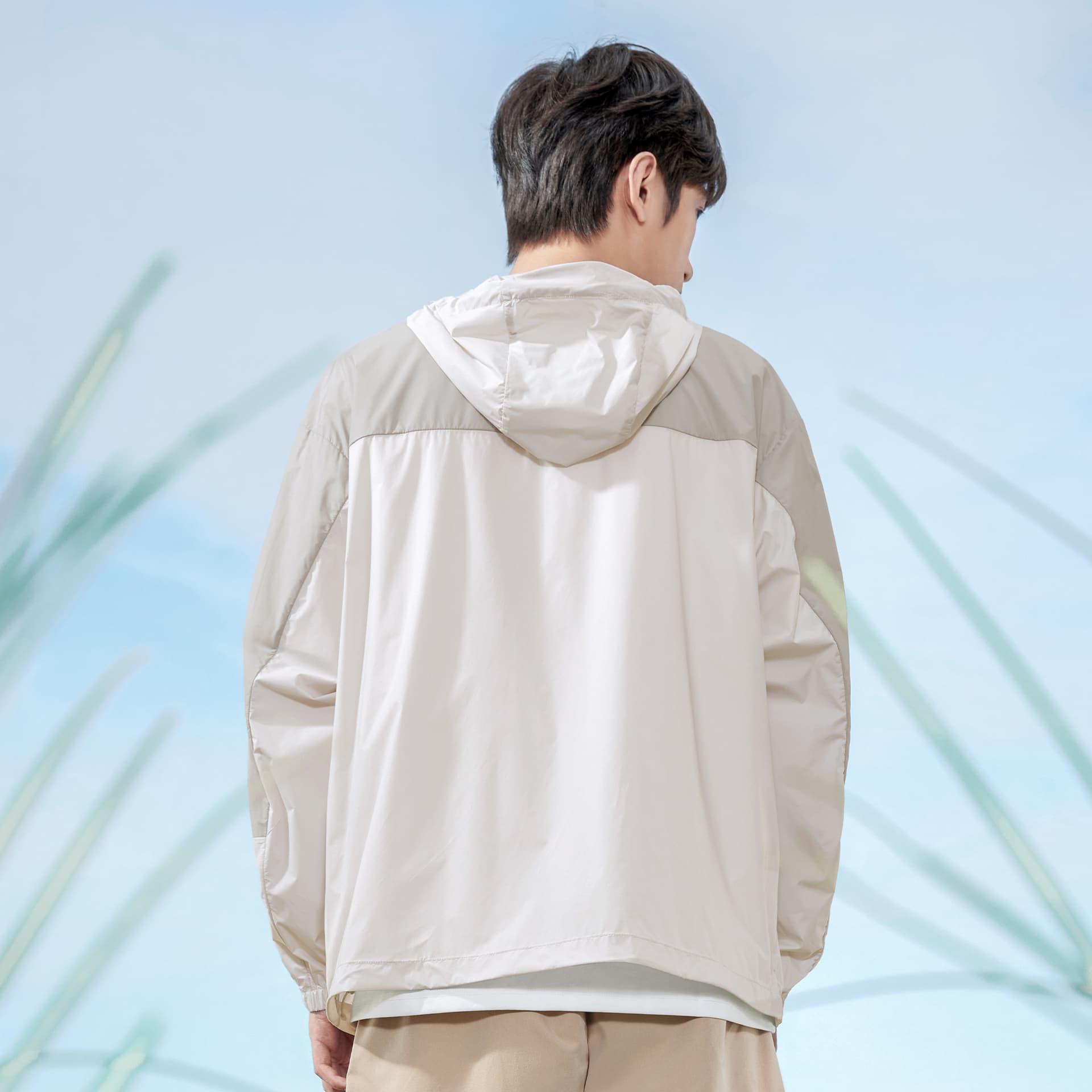Легкая ветровка Camel Color Одежда с защитой от солнца Мужская - изображение 5