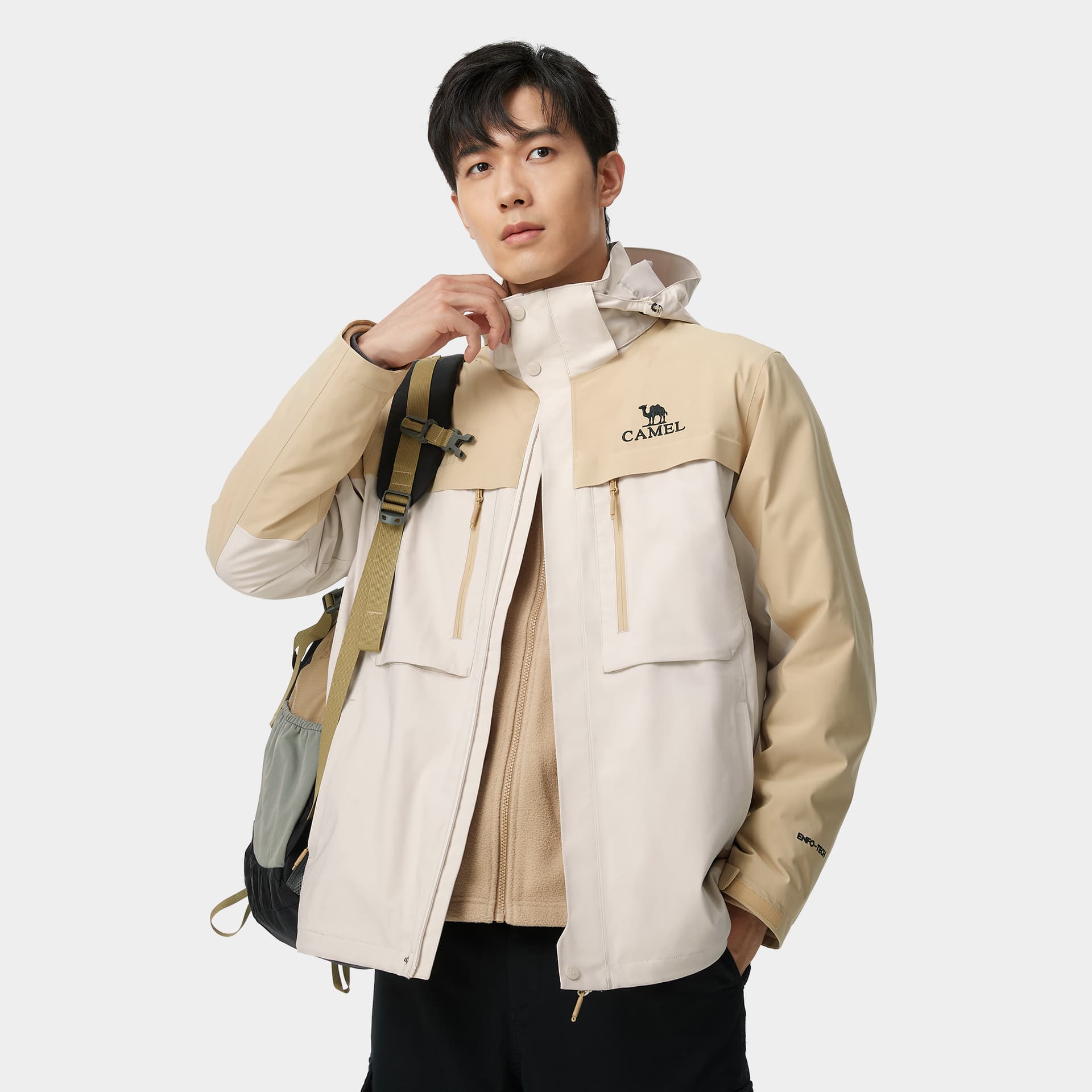 Демисезонная куртка CAMEL Logo - изображение 6