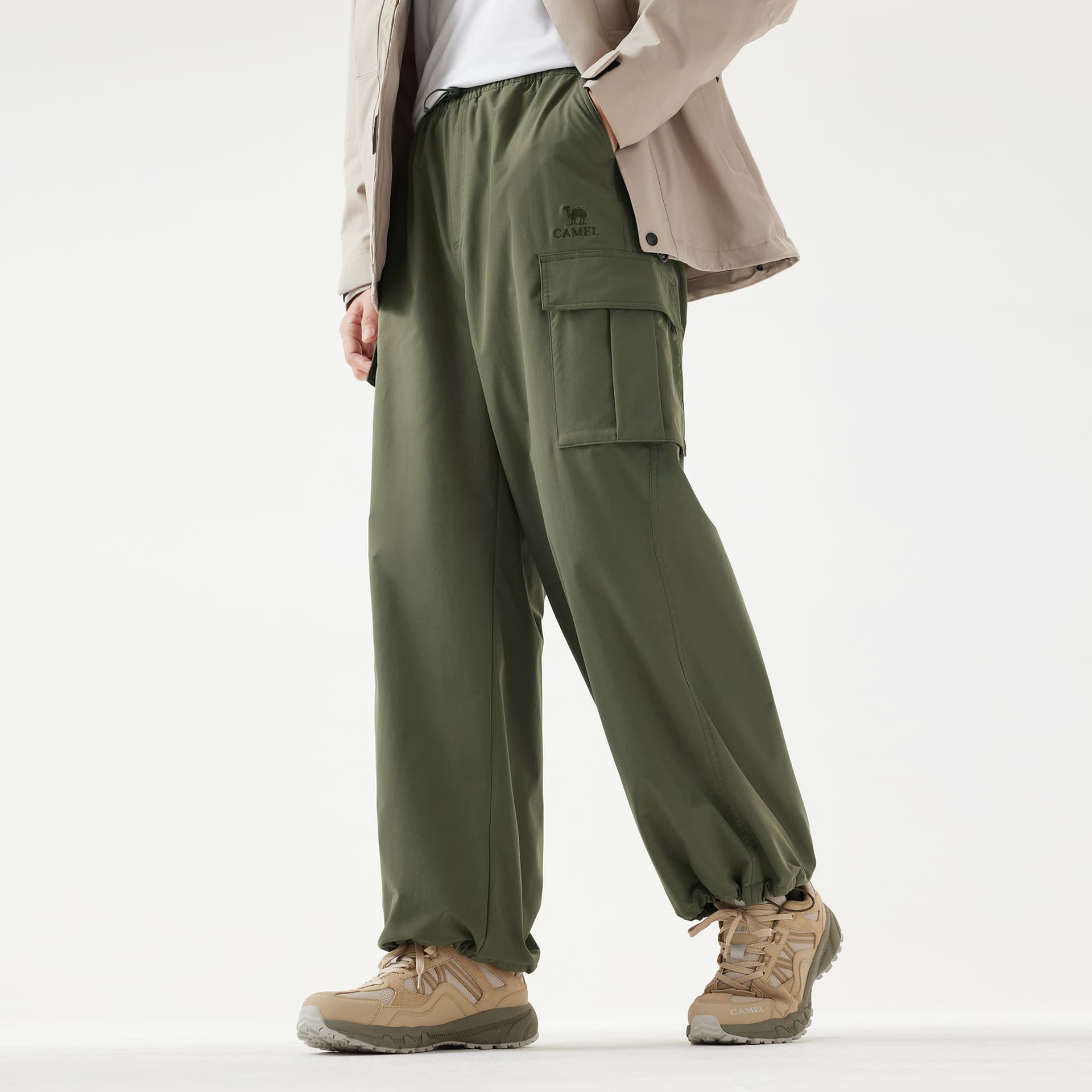 Штаны Camel Capsule Unisex Cargo Pants Верблюжий цвет Capsule унисекс карго-брюки - изображение 7