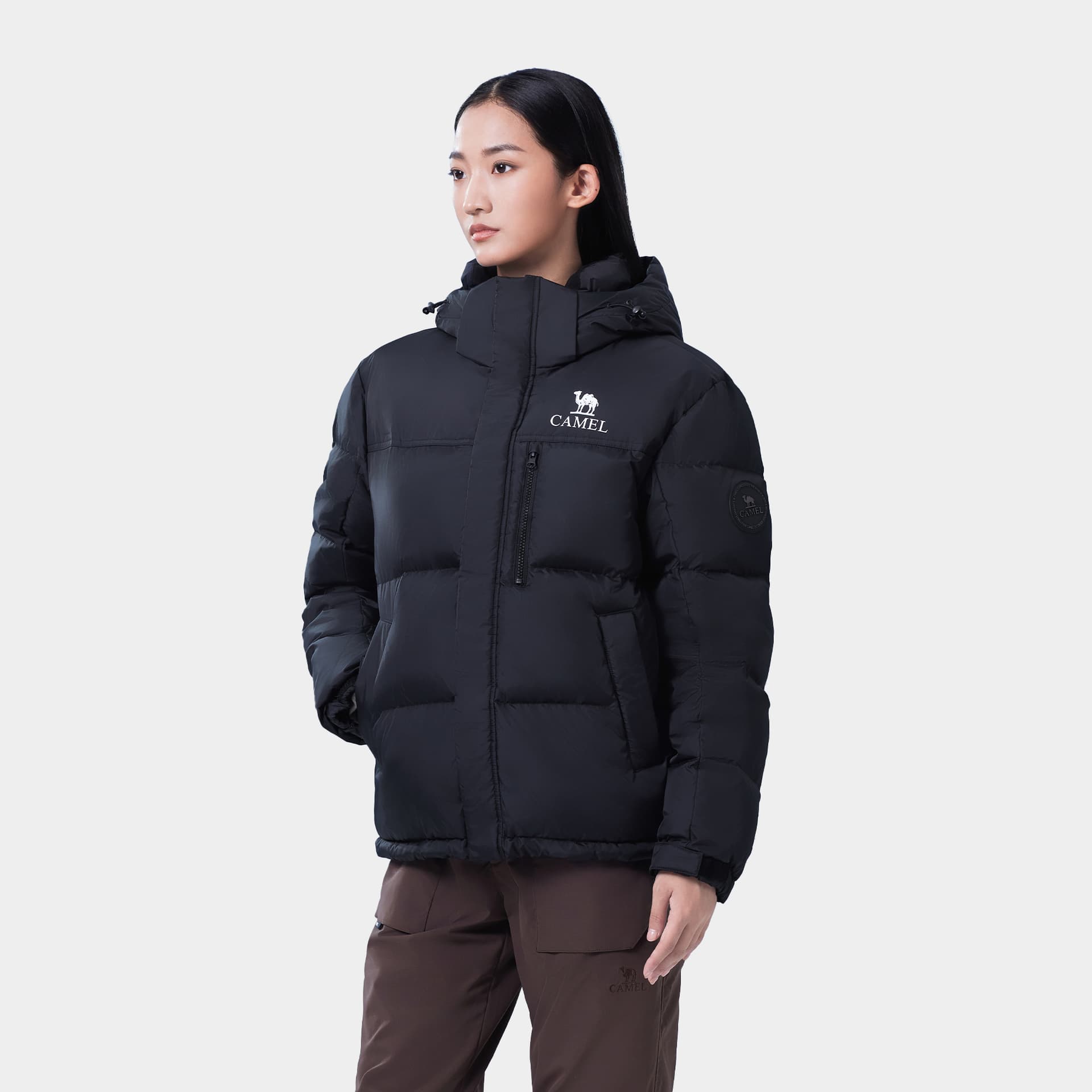 Зимняя куртка CAMEL Extreme Cold Series Водонепроницаемый утепленный многоцветный хлопковый пуховик унисекс - изображение 8
