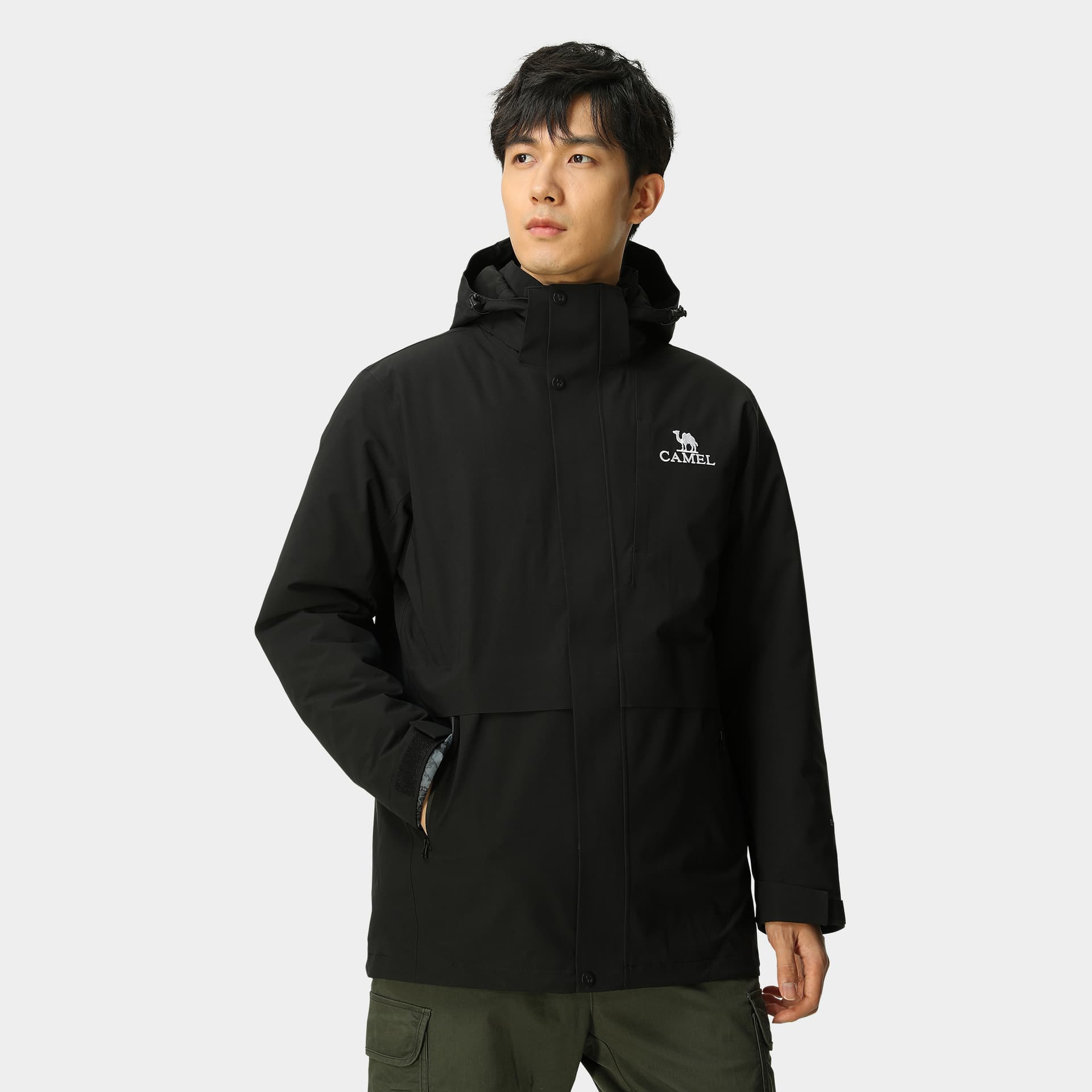 Демисезонная куртка CAMEL Logo - изображение 5