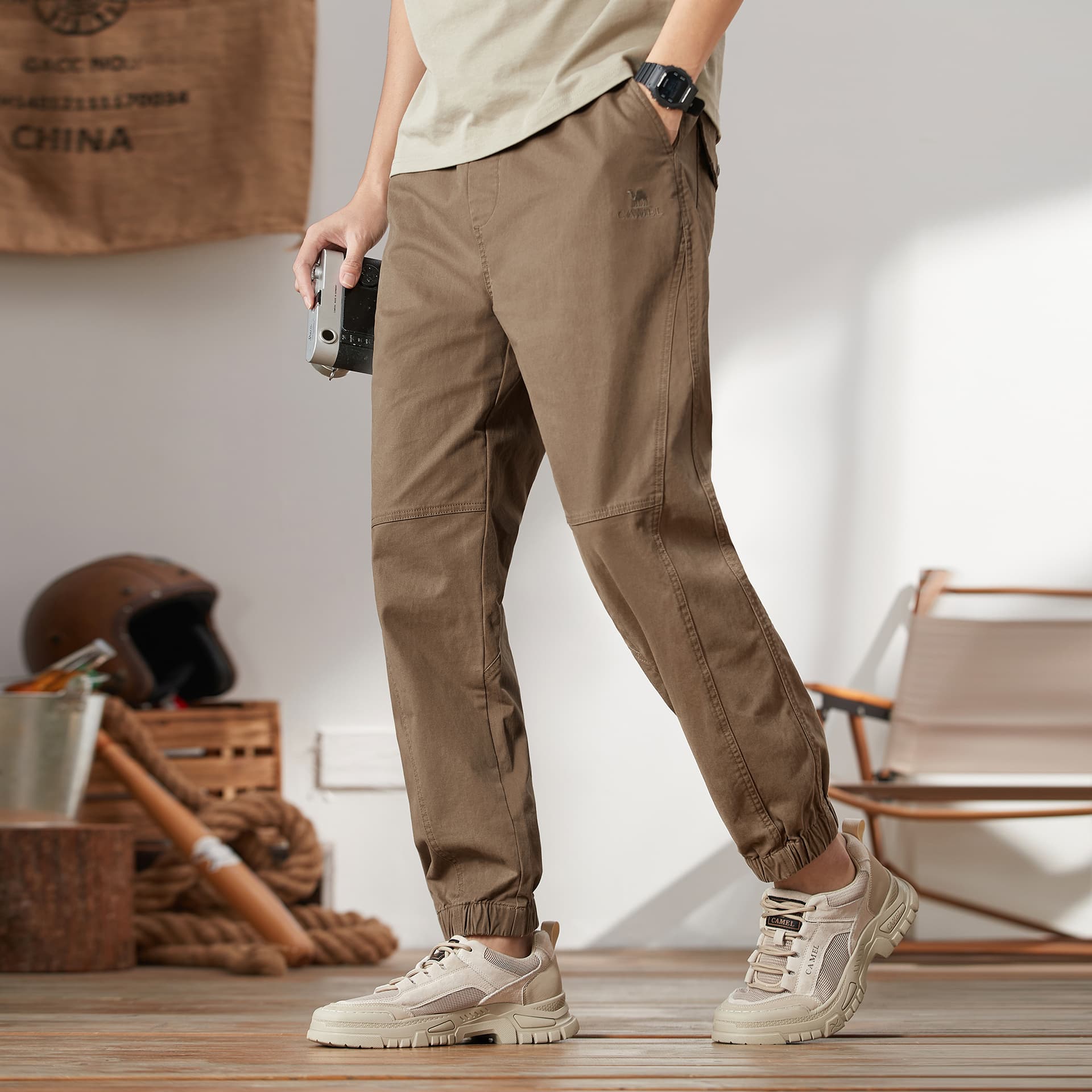 Штаны Urban Function Series Карго Брюки Мужские Camel - изображение 19
