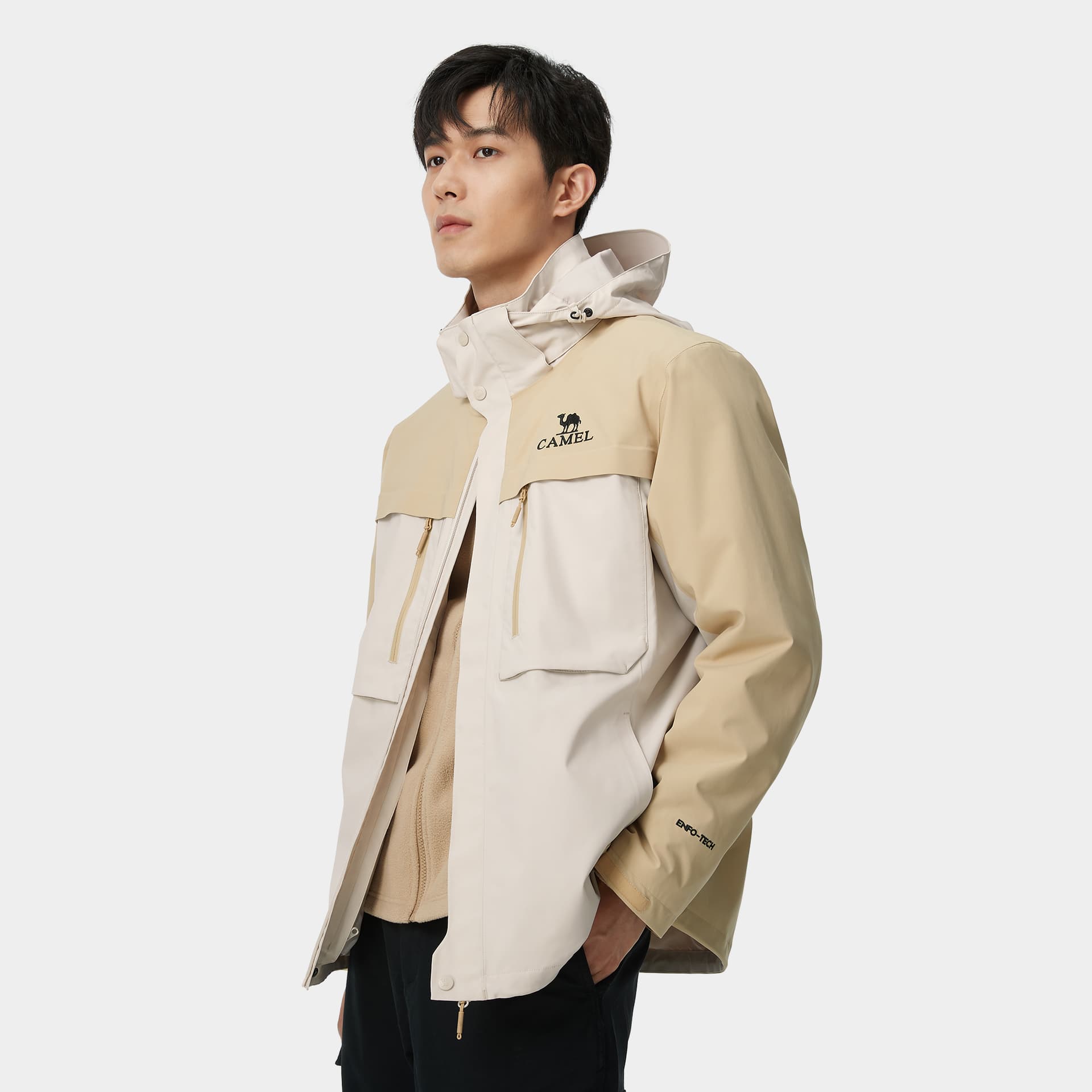 Демисезонная куртка CAMEL Logo - изображение 5