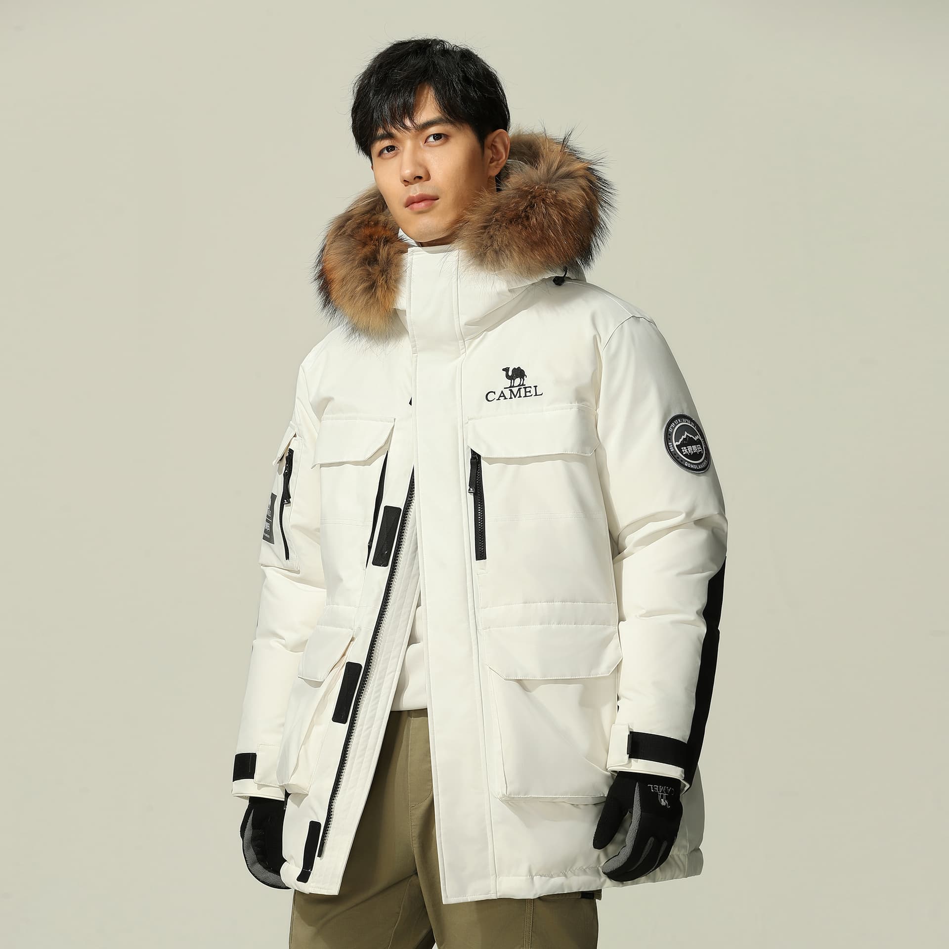 Зимняя куртка Camel Mount Everest Collection Унисекс Пуховики - изображение 5