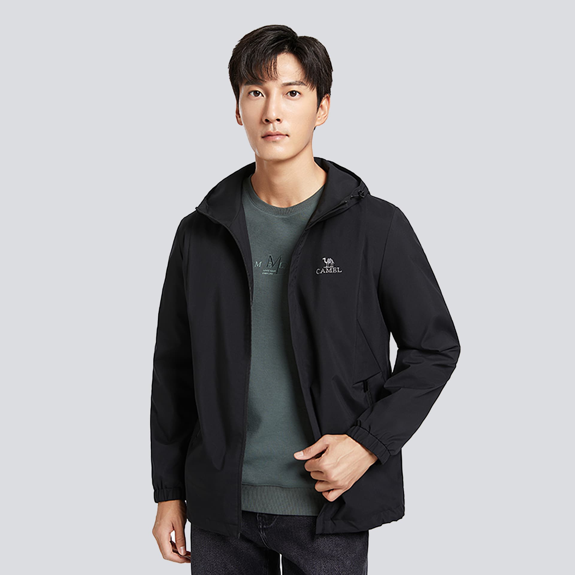 Куртка CAMEL City Function Series Hoodie Jacket Black - изображение 3