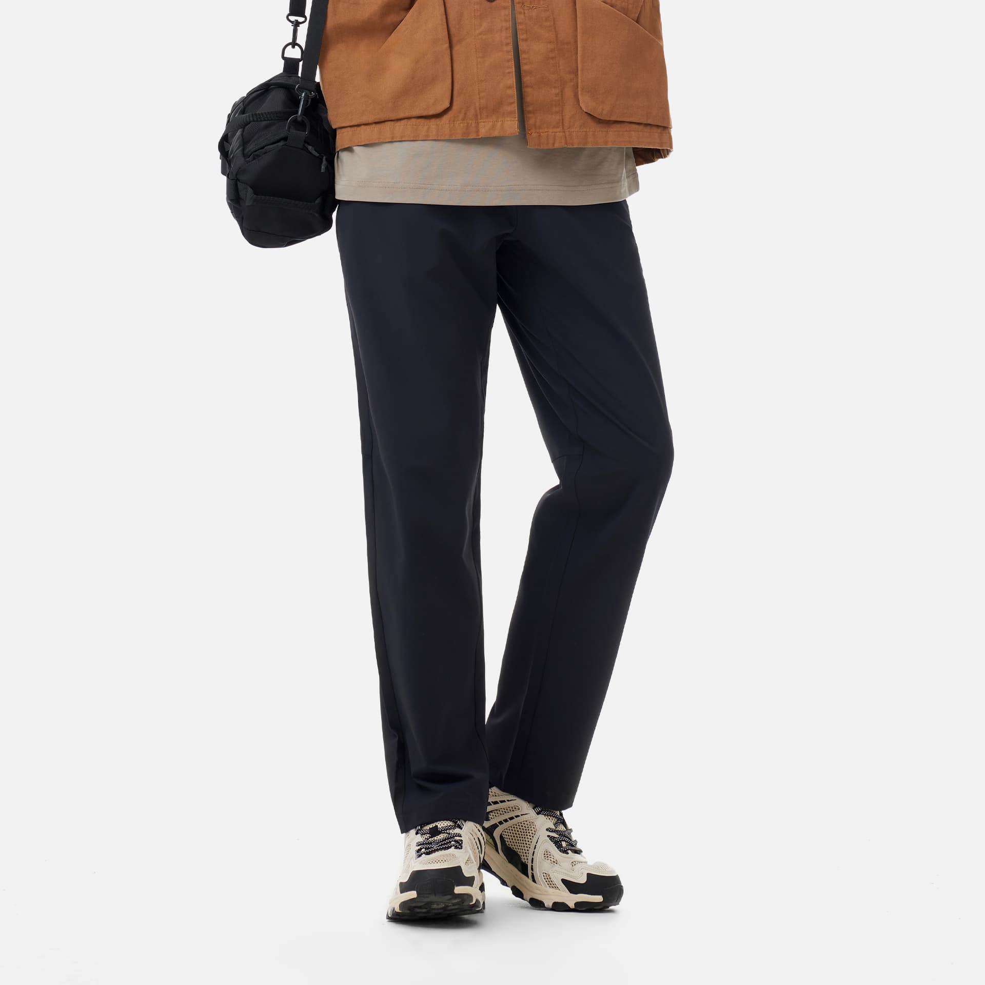 Штаны CAMEL Urban Function Series Повседневные брюки Мужские Призрачный черный - изображение 7