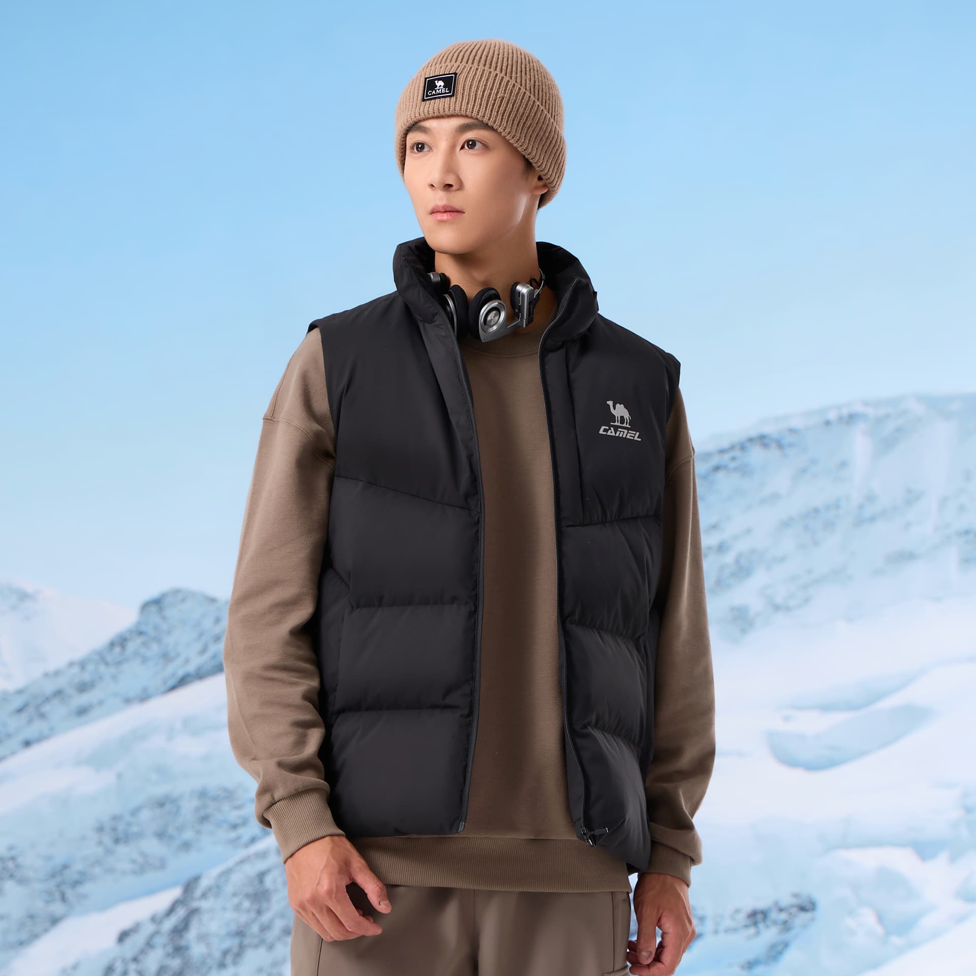 Жилет Camel Warm Fleece Collection Мужской жилет - изображение 10