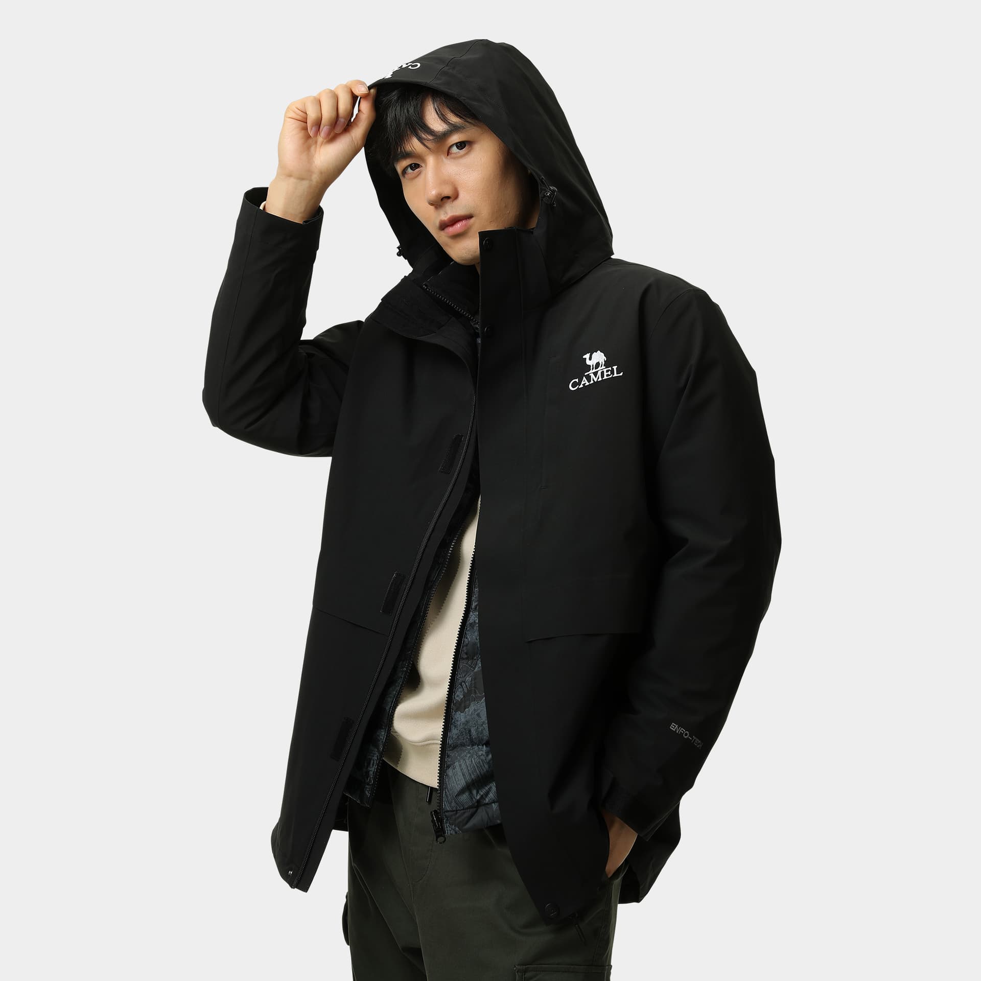 Демисезонная куртка CAMEL Logo - изображение 6