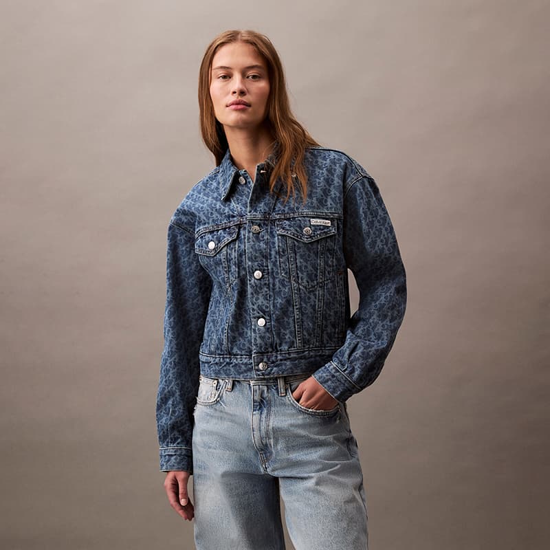 Calvin Klein SS25 Джинсовая Куртка Женская - изображение 4