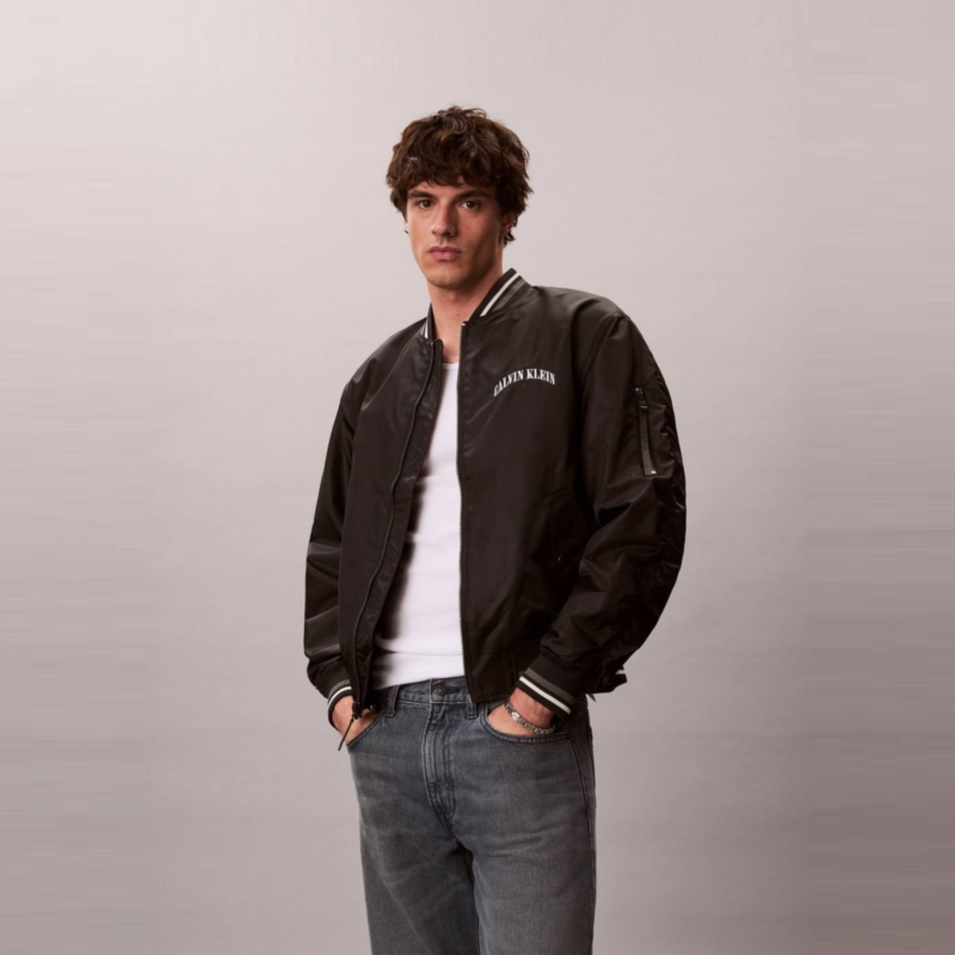 Куртка Calvin Klein UB1 Космический Черный Мужская Куртка - изображение 5