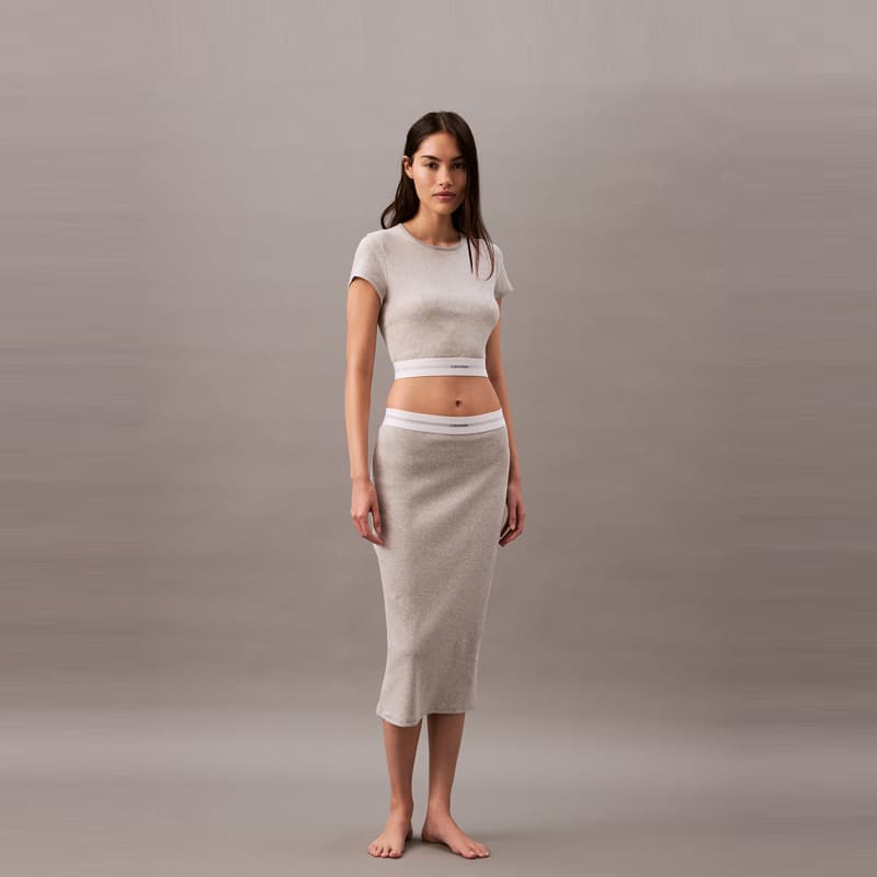 Calvin Klein KNIT Длинная Юбка Женская - изображение 4