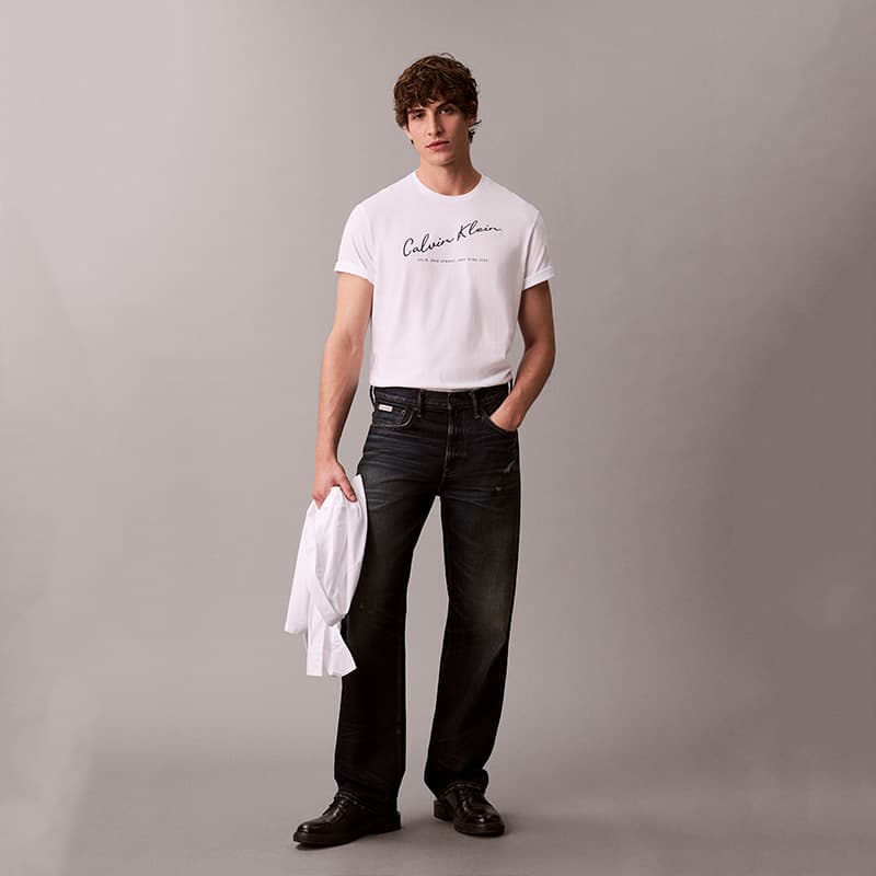 Футболка Calvin Klein Мужские T-рубашки - изображение 7