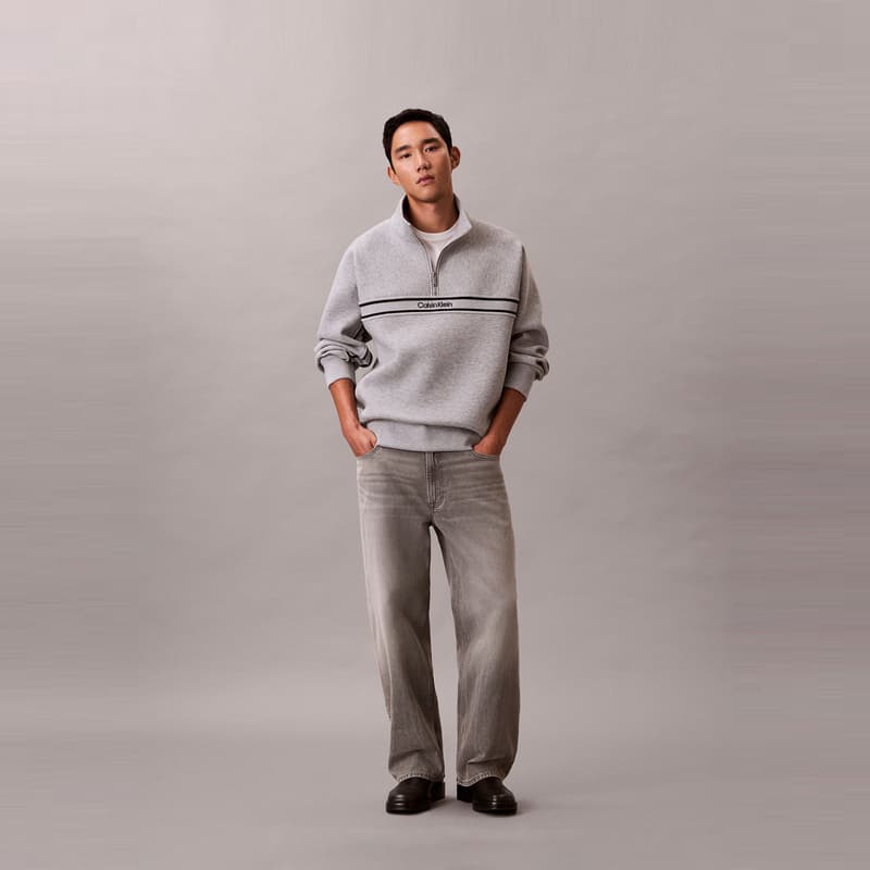 Штаны Calvin Klein 2TZ Джинсы Серого цвета Мужские Джинсы - изображение 4