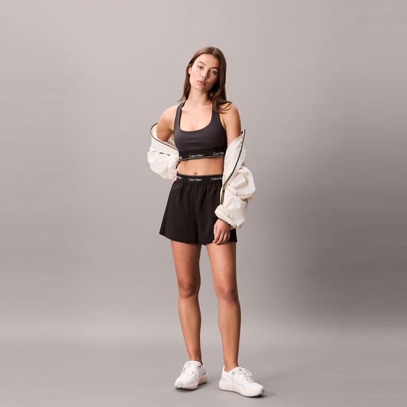 Calvin Klein SS25 Спортивные шорты Женские Космос Черный - изображение 3