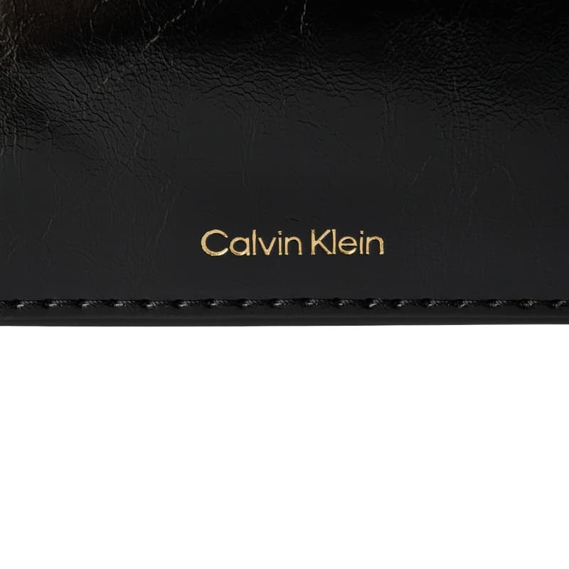 Мини-сумка calvin klein Смешанный материал Сумки через плечо Средний Женские Космический черный - изображение 8