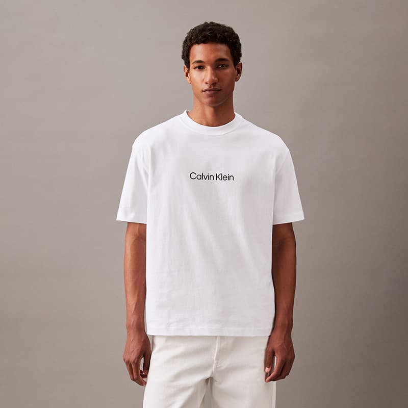Футболка Calvin Klein Pullover T-Shirt White - изображение 3