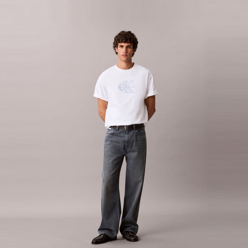 Штаны Calvin Klein SCO Деним Черный Серый Мужские Джинсы - изображение 3