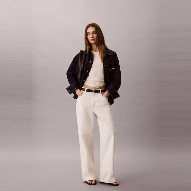 Calvin Klein Джинсовая Куртка Женская - изображение 5