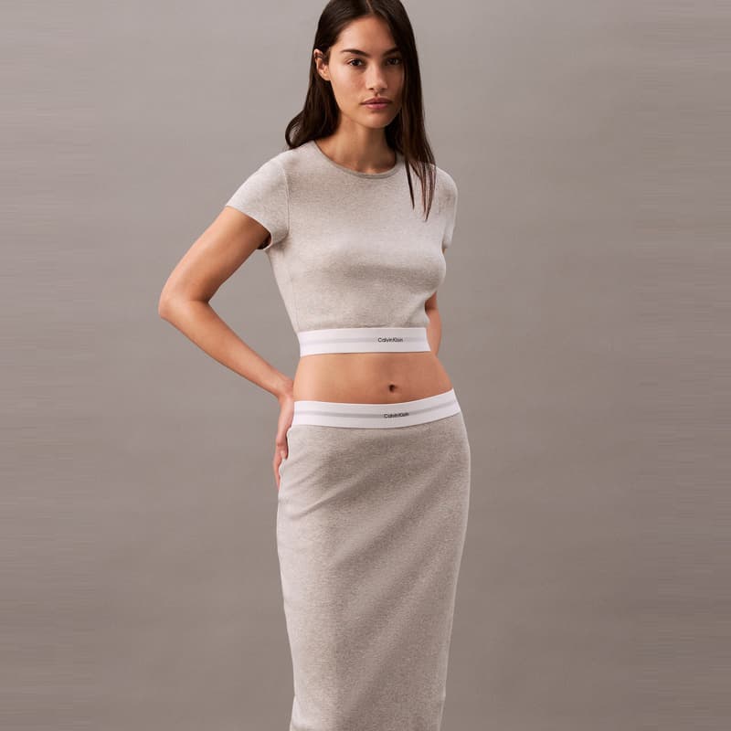 Calvin Klein KNIT Длинная Юбка Женская - изображение 3