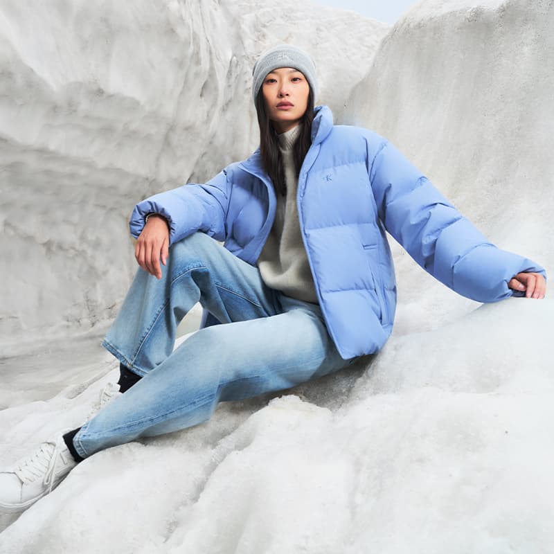 Зимняя куртка Calvin Klein Пуховик Унисекс Набор в Подарочной Коробке Включено - изображение 5