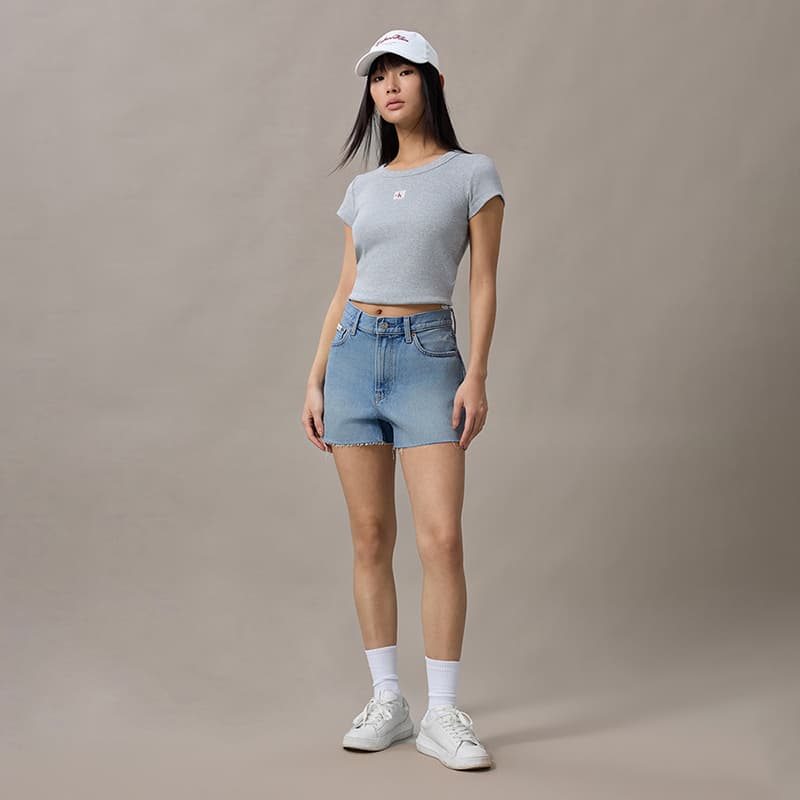 Кепка Calvin Klein Хлопковый Волокно Кепки Унисекс Лунный Белый - изображение 5