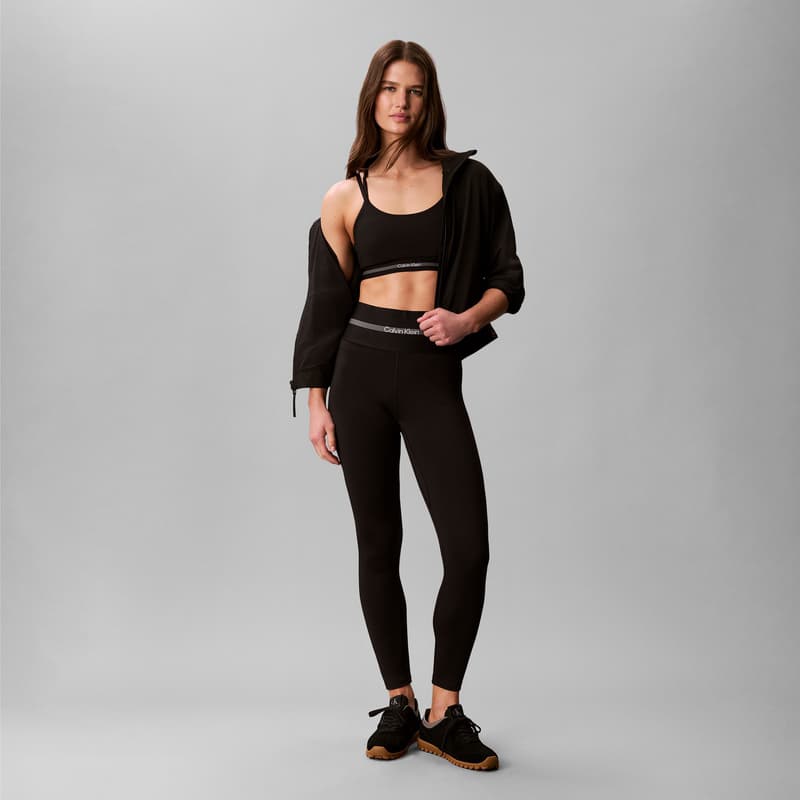 Штаны Calvin Klein UB1 Космический Черный Женские Спортивные Трикотажные Штаны - изображение 7