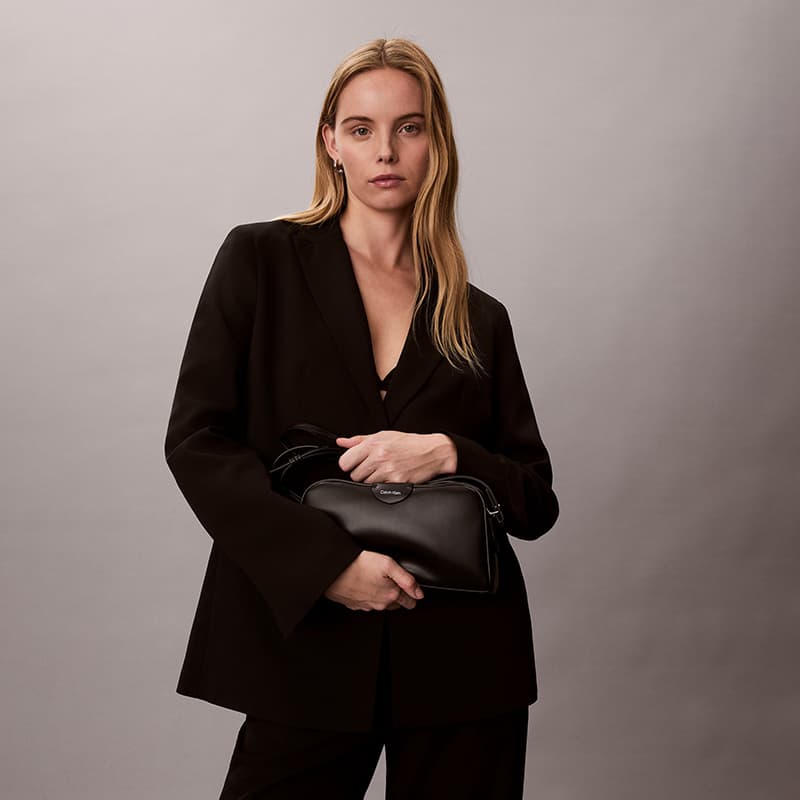 Сумка CALVIN KLEIN Сумка из синтетического материала женский космический черный - изображение 6