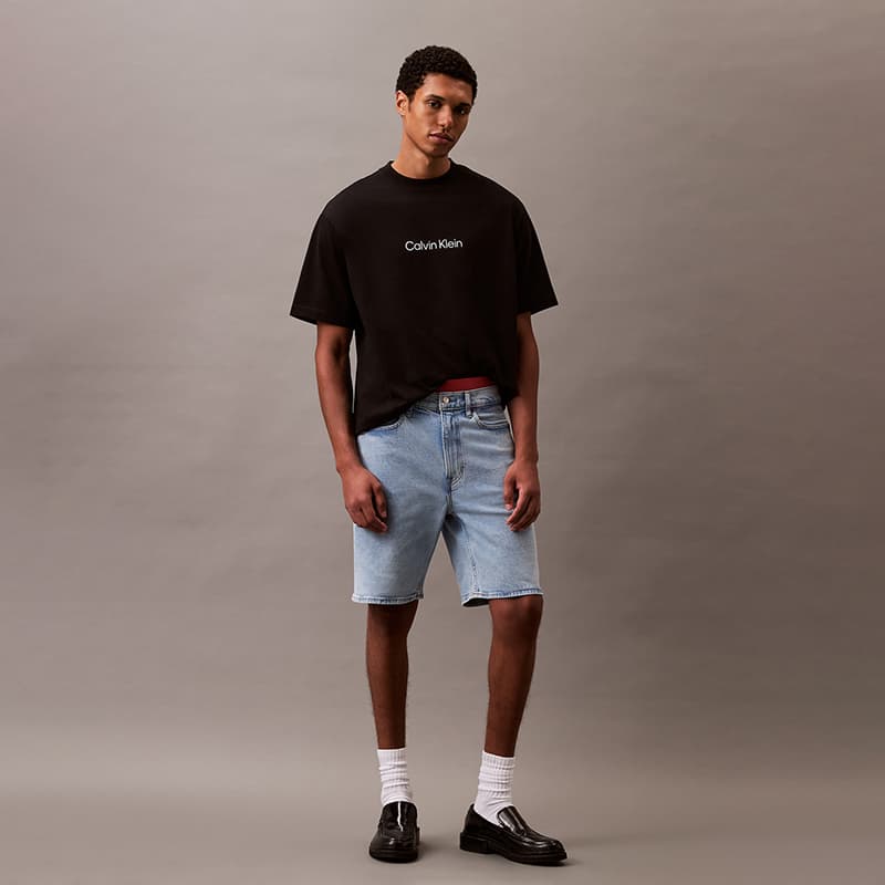 Джинсовые шорты Calvin Klein SS25 Джинсовые шорты Мужские - изображение 3