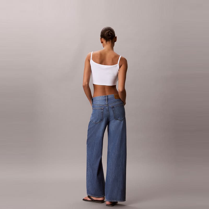 Джинсы Calvin Klein XND Джинсовый Синий Женские Джинсы - изображение 6