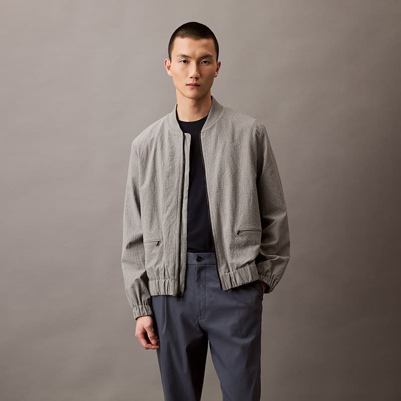 Бомбер Calvin Klein Бейсбольная куртка Мужская Подарочный набор в коробке Включено - изображение 3